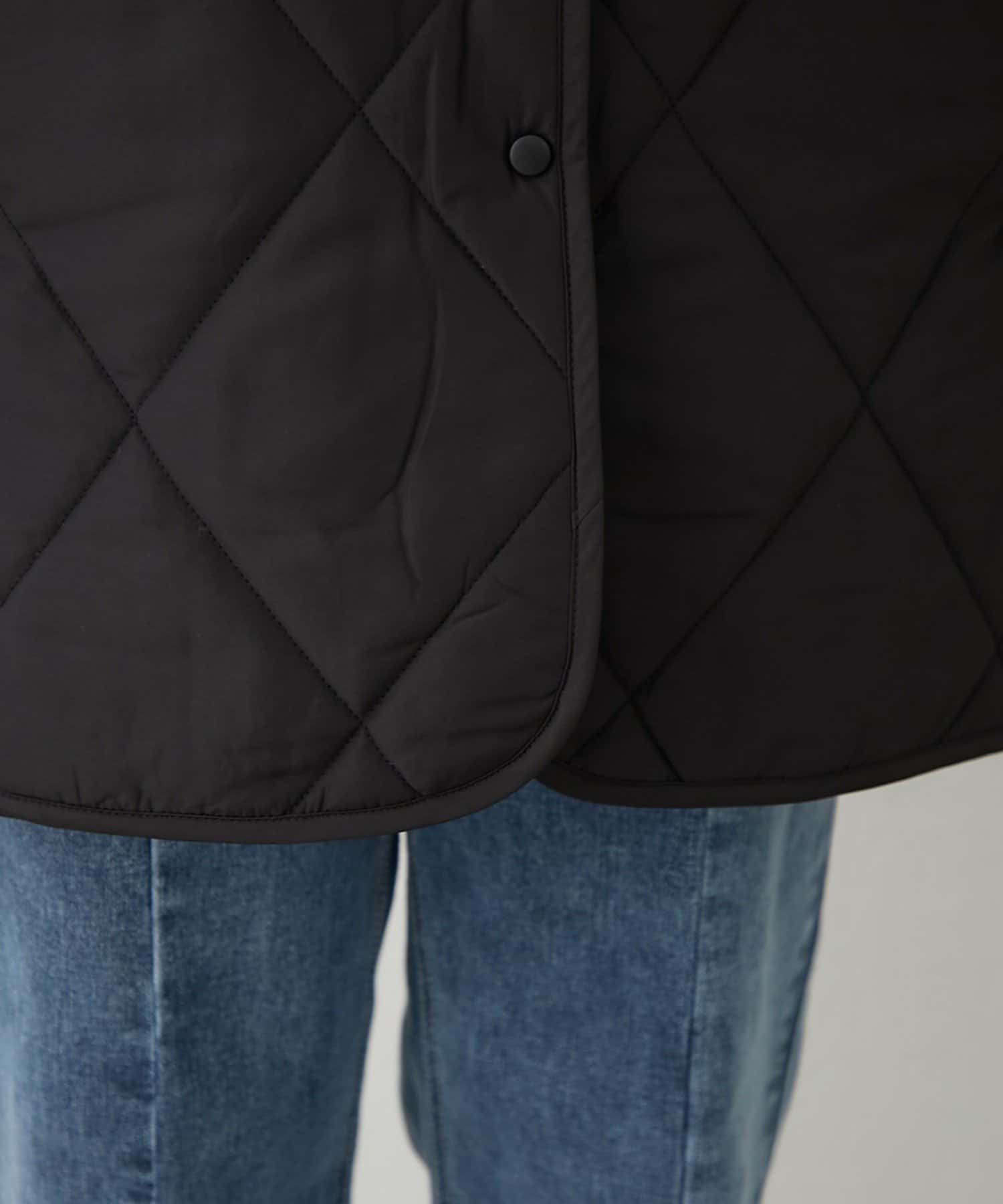 Remind me and forever(リマインドミーアンドフォーエバー) ファー衿キルティングコート