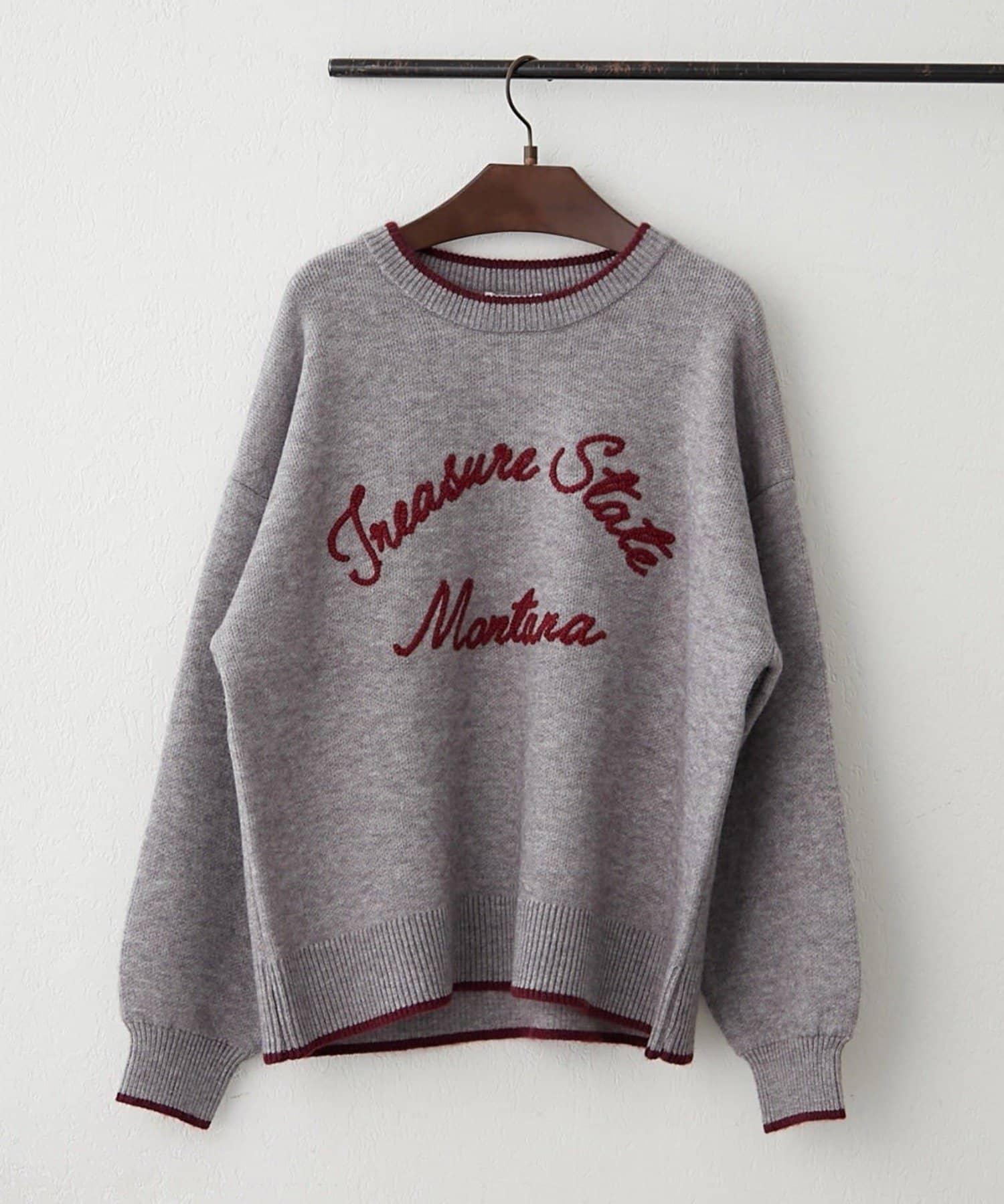 Remind me and forever(リマインドミーアンドフォーエバー) 【NAO】コード刺繍ロゴプルオ-バー