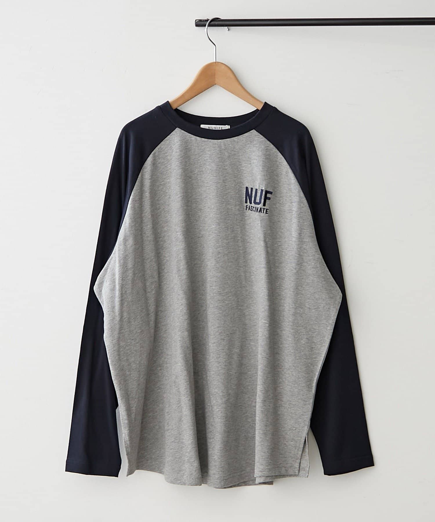 Remind me and forever(リマインドミーアンドフォーエバー) 【NUNIFE】ラグランBIGＴシャツ