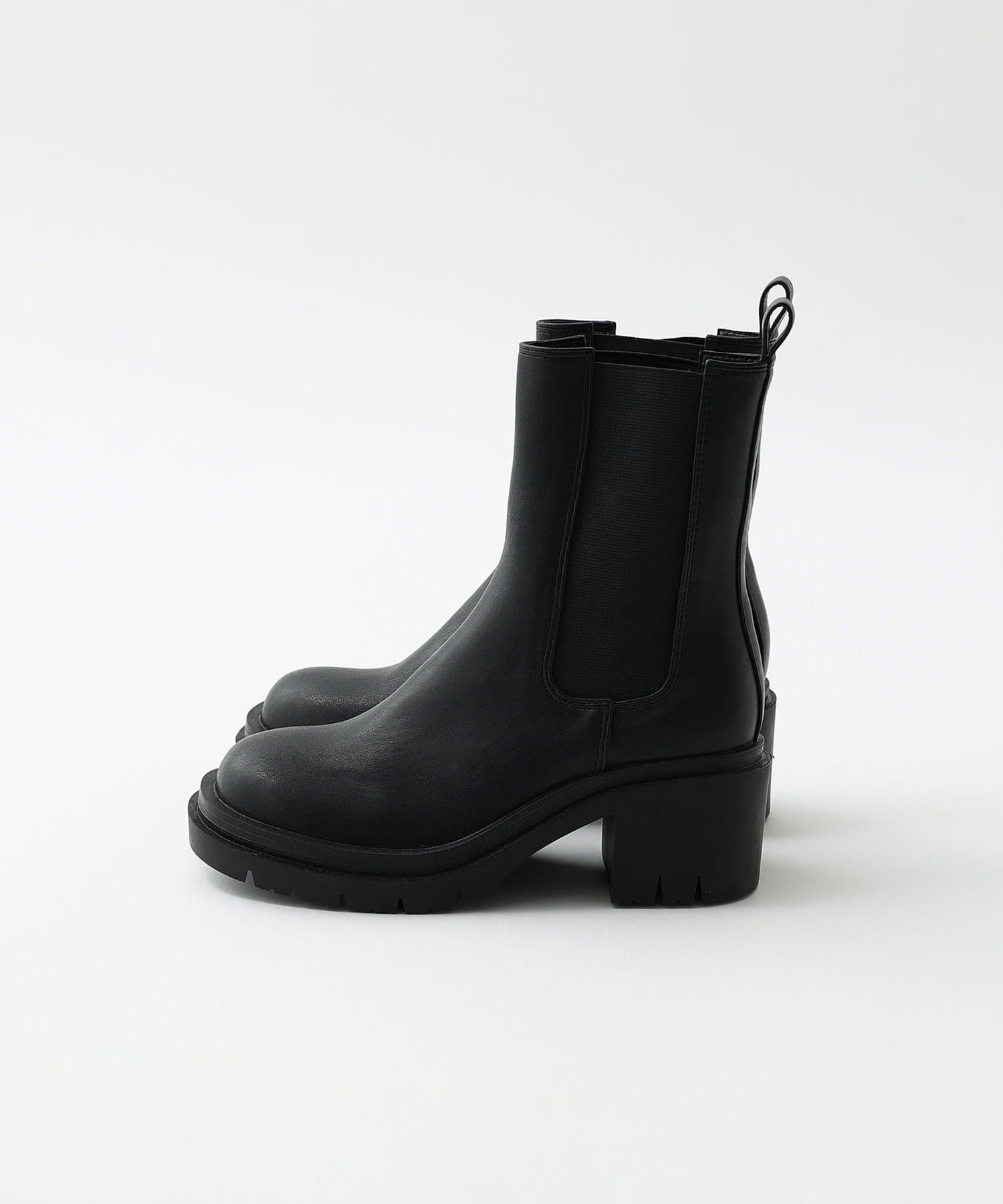 NICE CLAUP / OLIVE des OLIVE OUTLET(ナイスクラップ  / オリーブ デ オリーブ アウトレット) 【one after another】タンク底サイドゴアブーツ