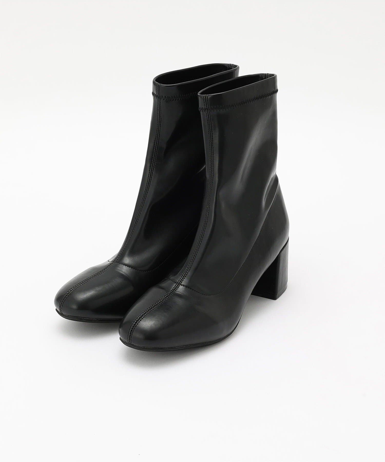 NICE CLAUP / OLIVE des OLIVE OUTLET(ナイスクラップ  / オリーブ デ オリーブ アウトレット) 【one after another】ストレッチショートブーツ