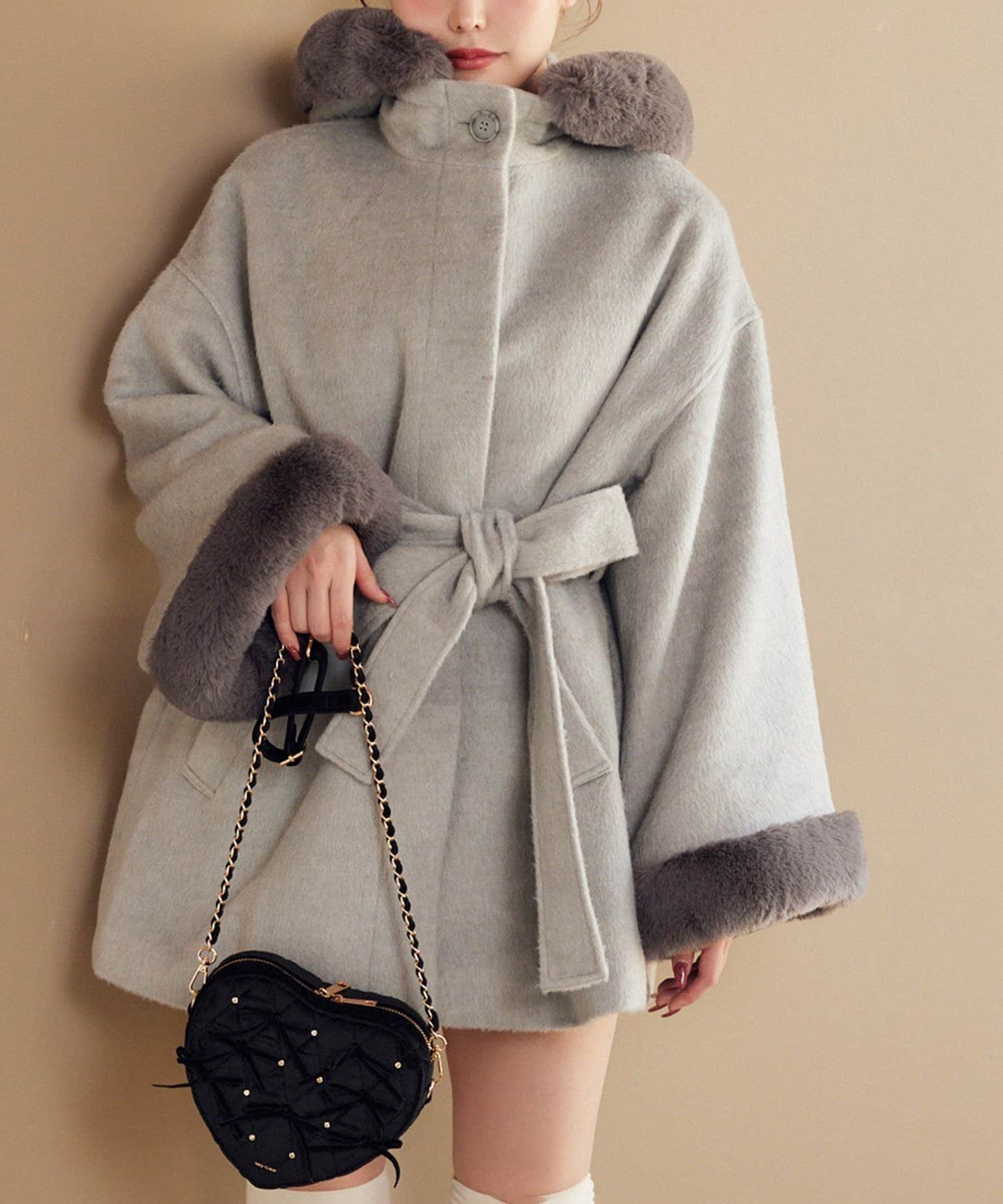 one after another】フーディミドルコート【細見え効果◎】 | NICE