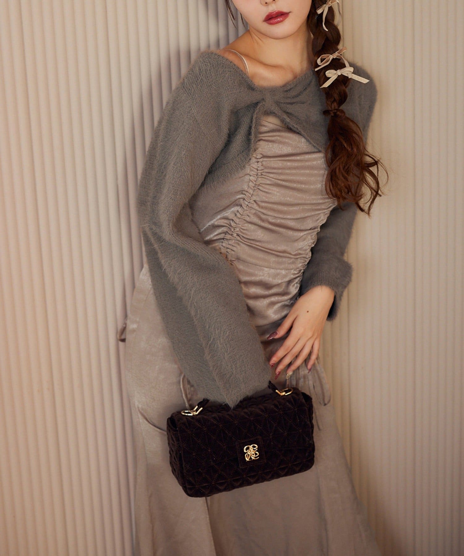 NICE CLAUP / OLIVE des OLIVE OUTLET(ナイスクラップ  / オリーブ デ オリーブ アウトレット) 【one after another】アンサンブルワンピ