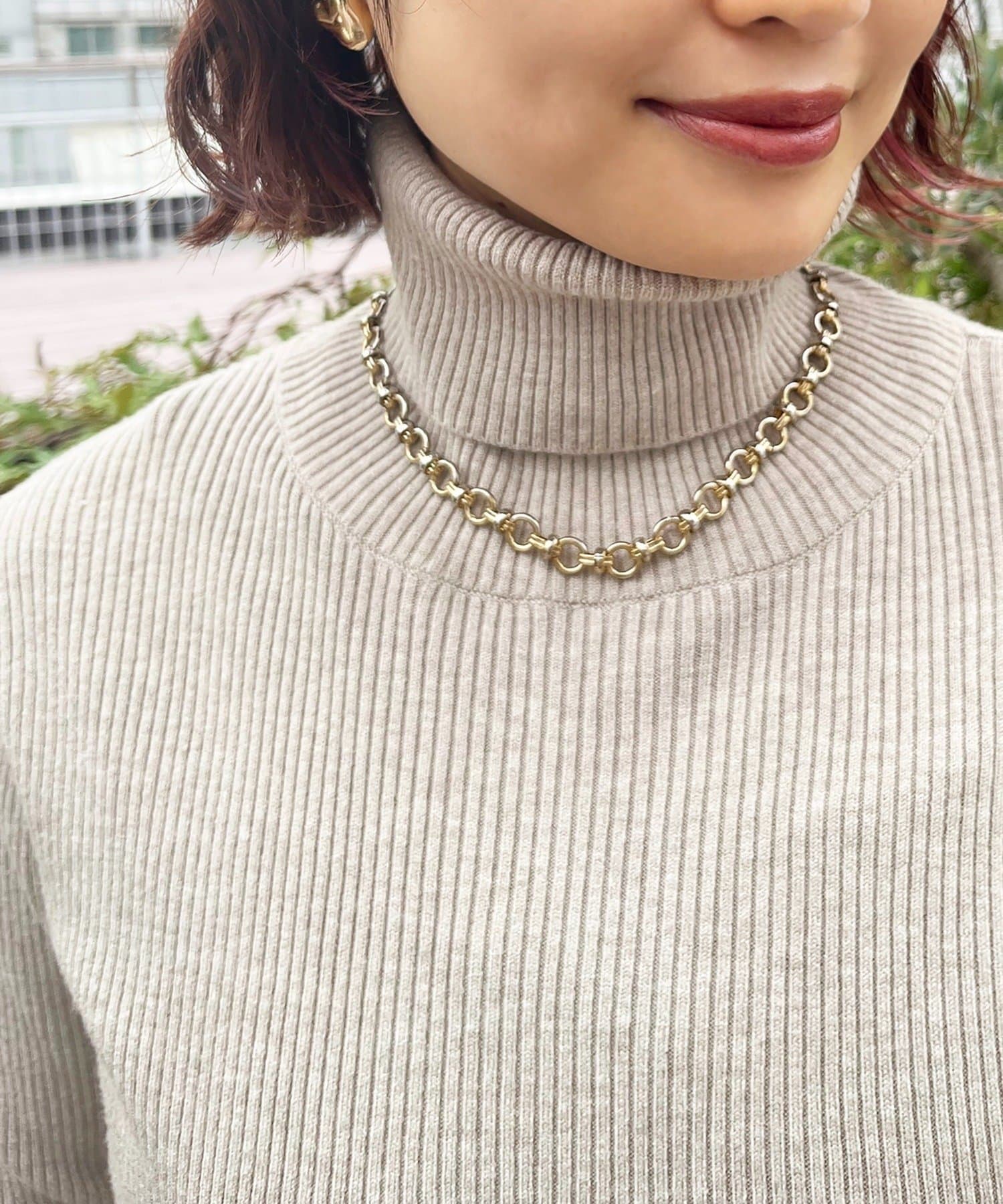 NICE CLAUP / OLIVE des OLIVE OUTLET(ナイスクラップ  / オリーブ デ オリーブ アウトレット) 【RMAF】チェーンネックレス