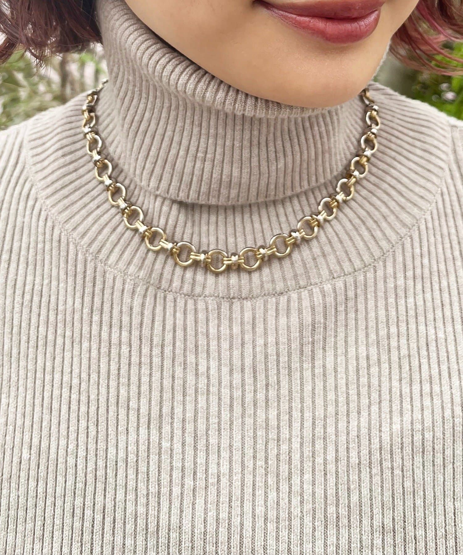 NICE CLAUP / OLIVE des OLIVE OUTLET(ナイスクラップ  / オリーブ デ オリーブ アウトレット) 【RMAF】チェーンネックレス