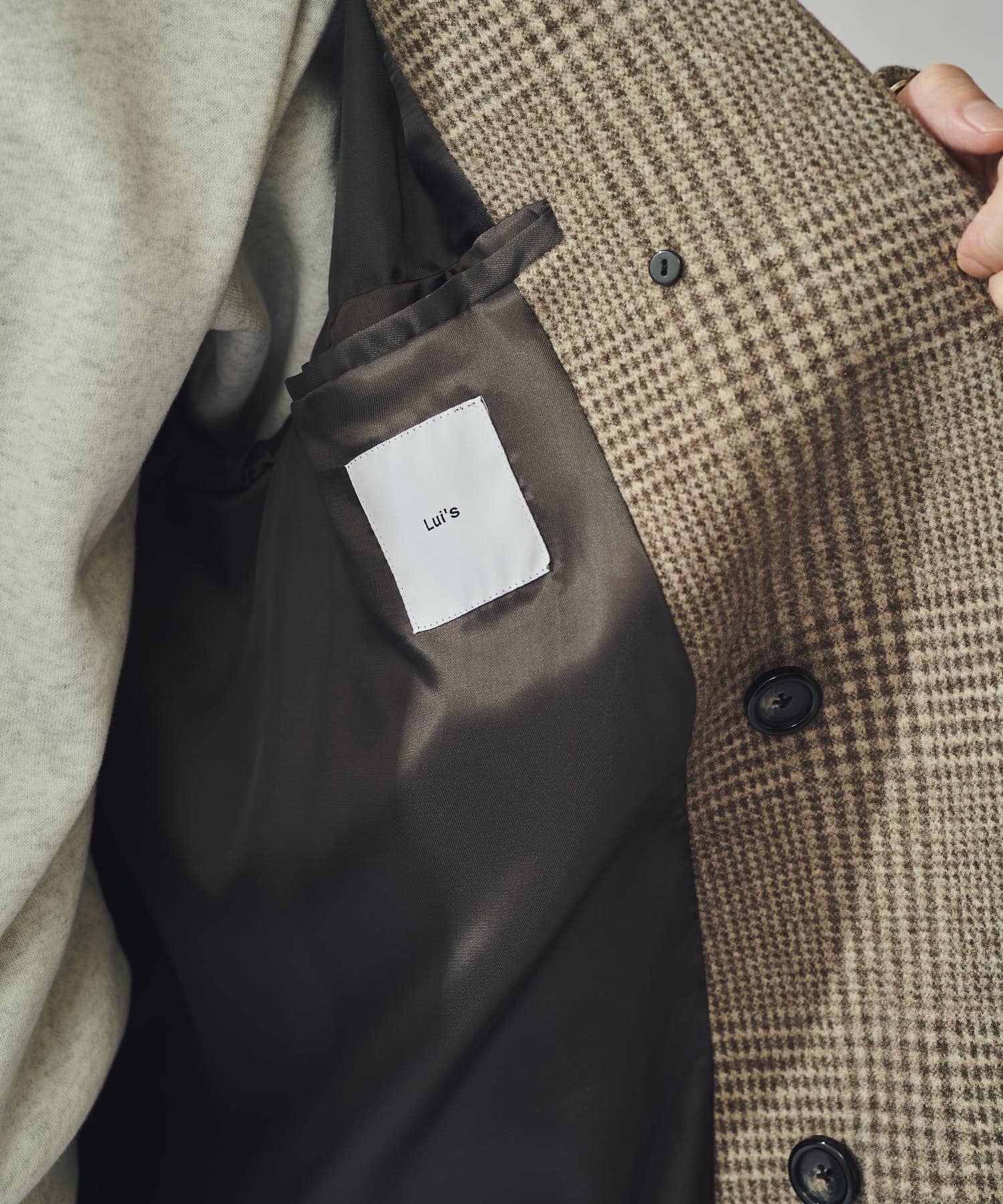 Lui's(ルイス) DOUBLE BREASTED CHESTER COAT/チェスターコート