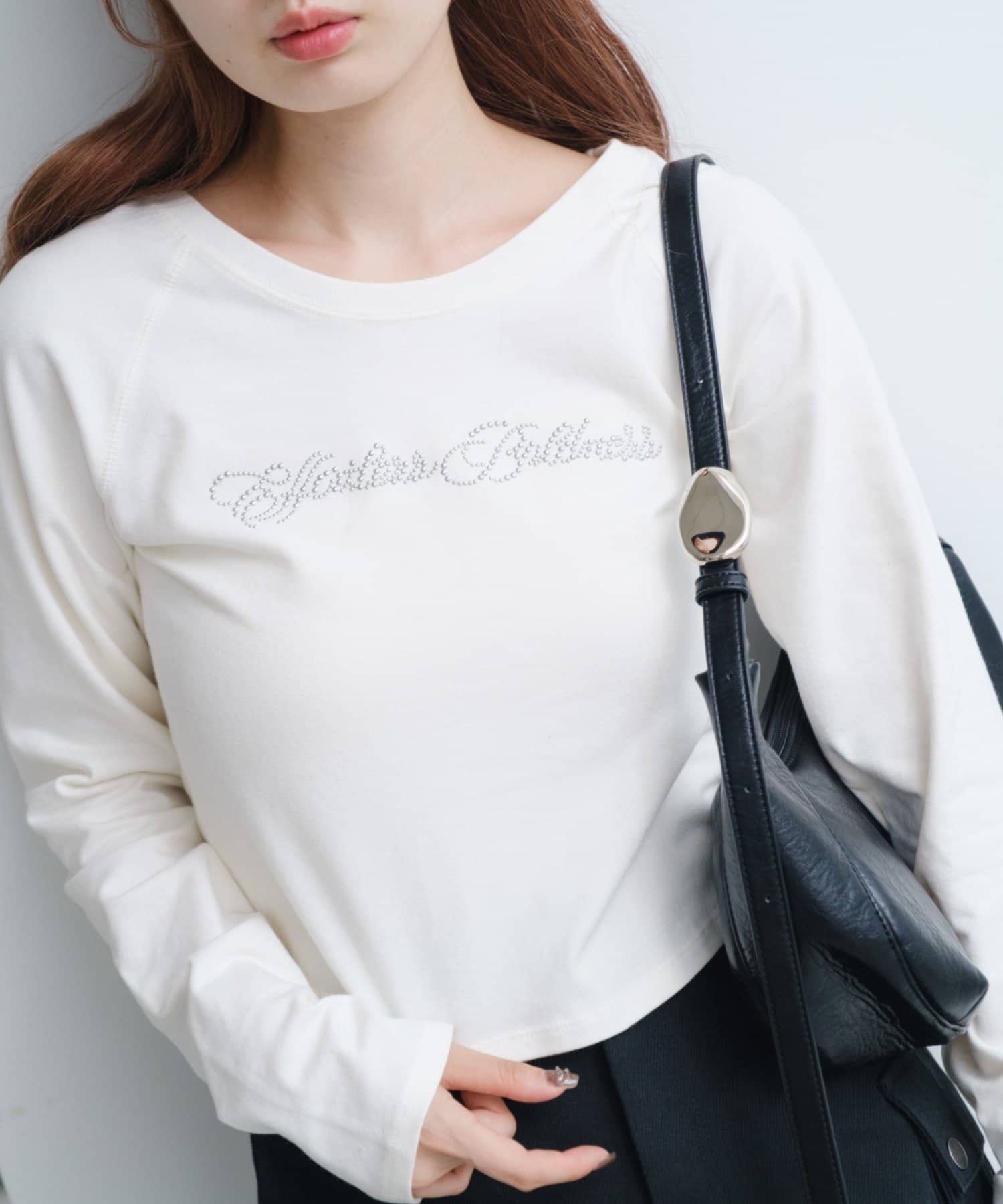 Kastane(カスタネ) 【WEB・一部店舗限定】スタッズチビロゴTEE