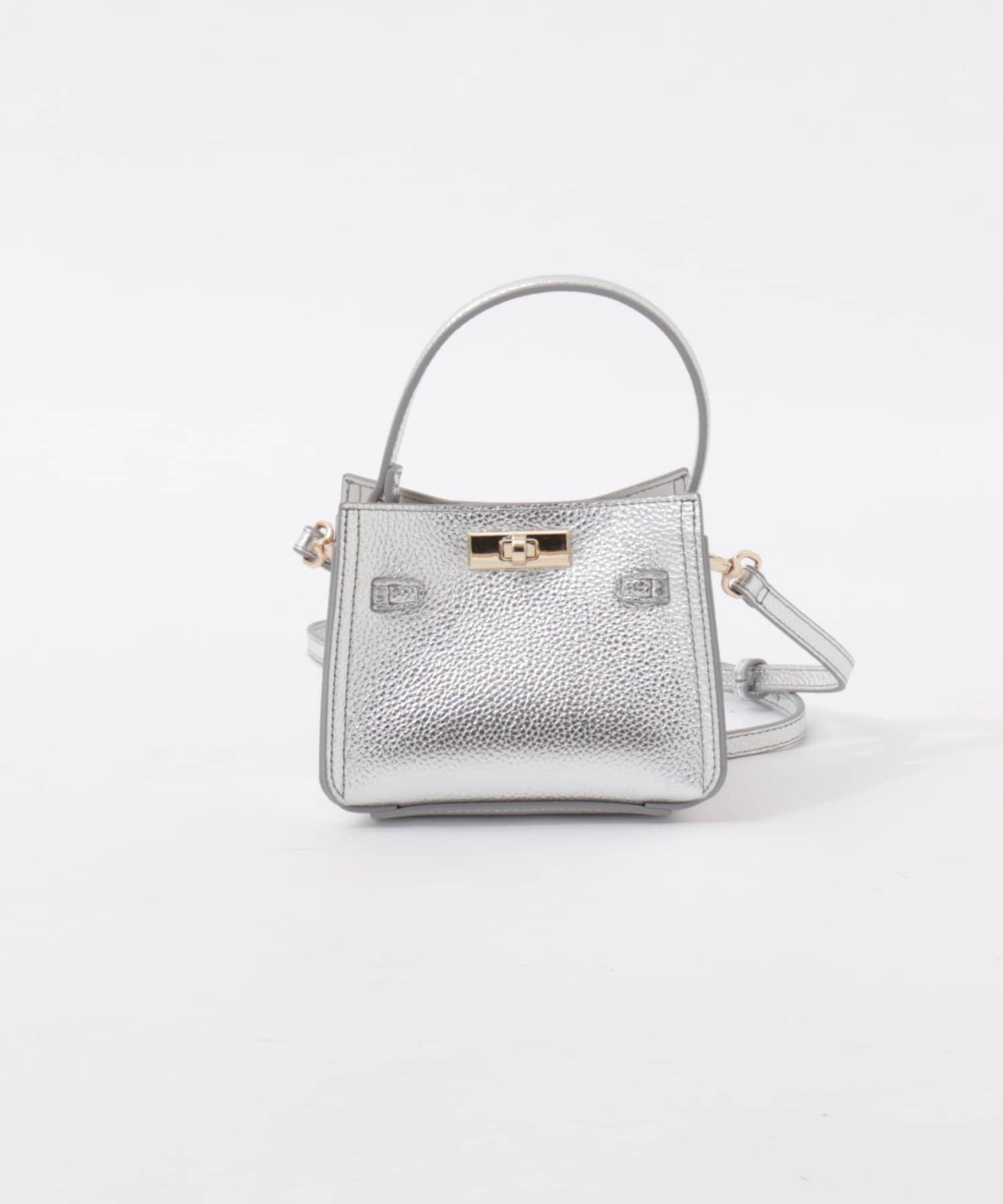 NOLLEY'S(ノーリーズ) CARRE miniバッグメタリック