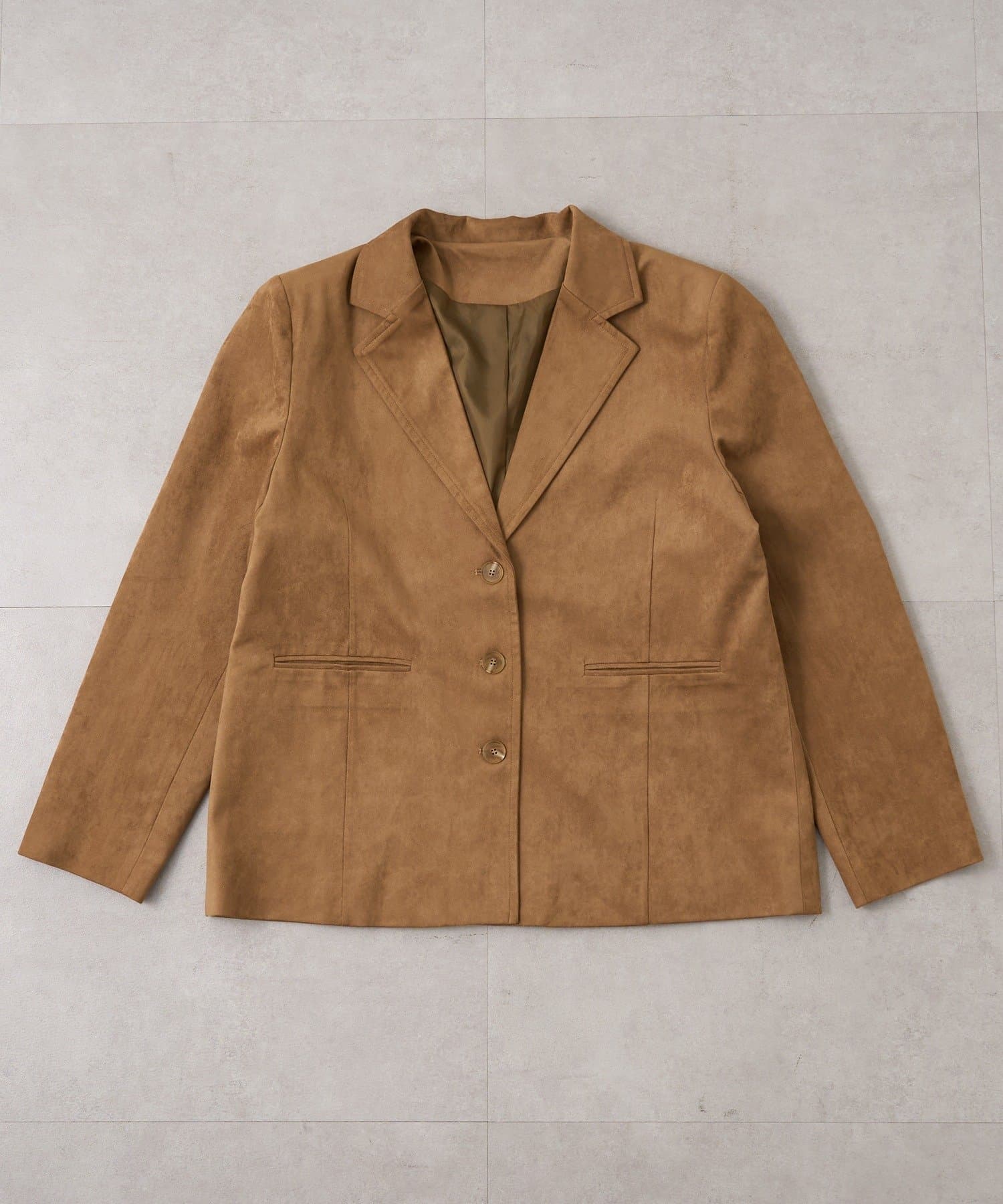 mline(エムライン) [mline]BIGスウェード ジャケット