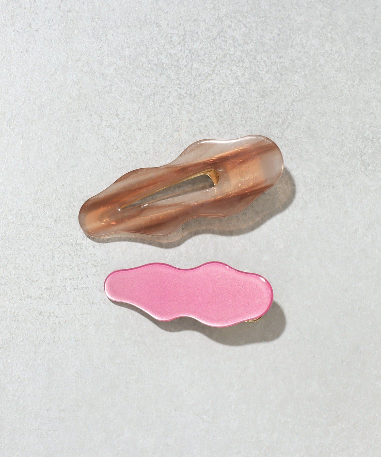 3COINS(スリーコインズ) ウネウネヘアクリップ2個セット