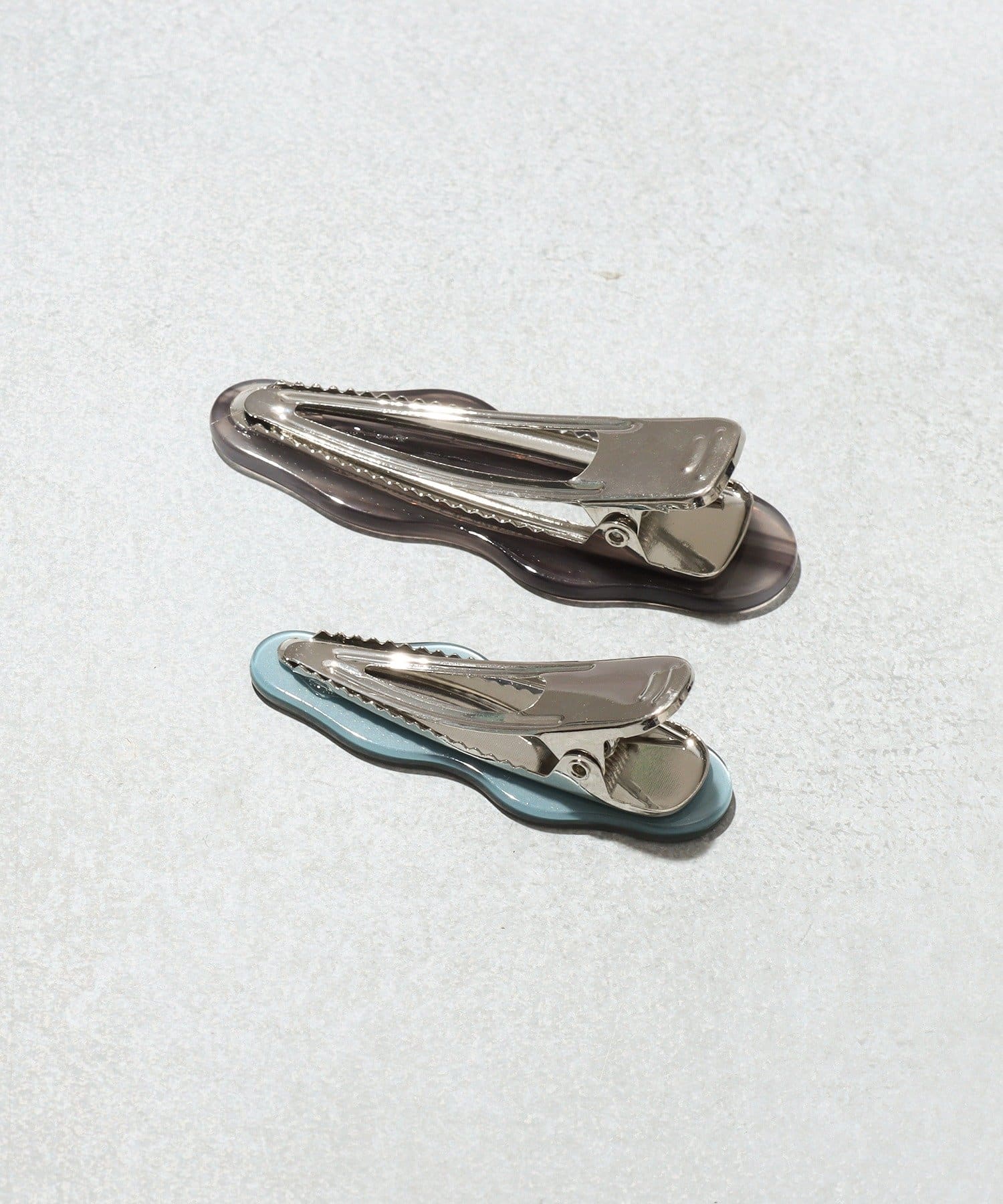 3COINS(スリーコインズ) ウネウネヘアクリップ2個セット