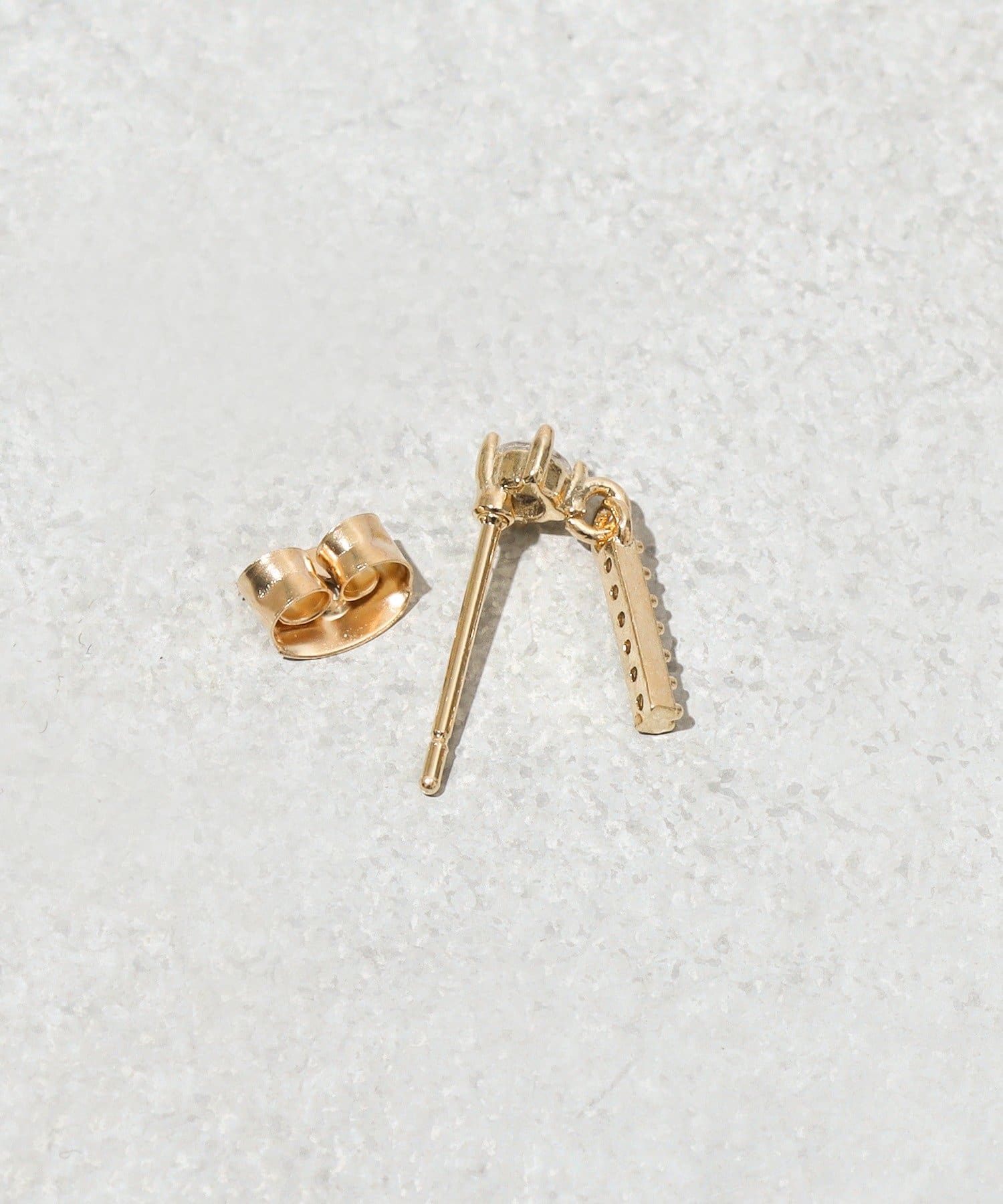 3COINS(スリーコインズ) キラキラバーピアス