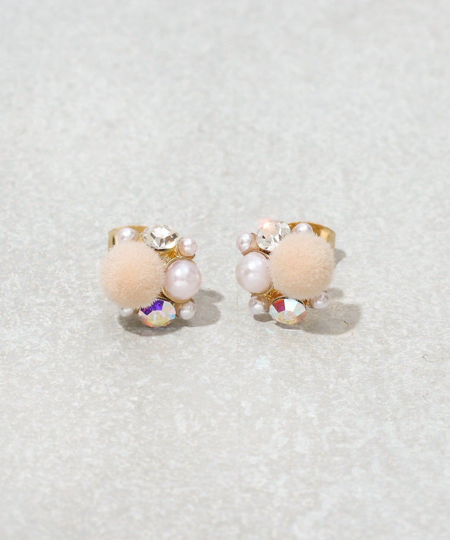 3COINS(スリーコインズ) フロッキービジューピアス