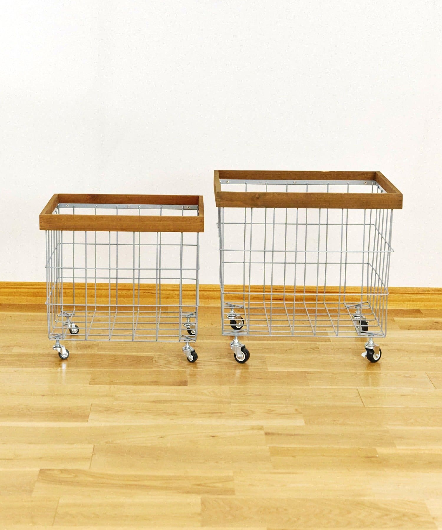 salut!(サリュ) 《WEB限定商品》WOODワイヤーバスケット：M