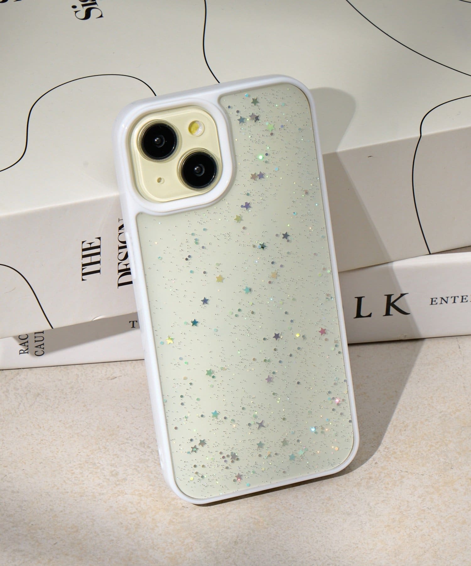 Lattice(ラティス) スターラメスマホケース(iPhone15)