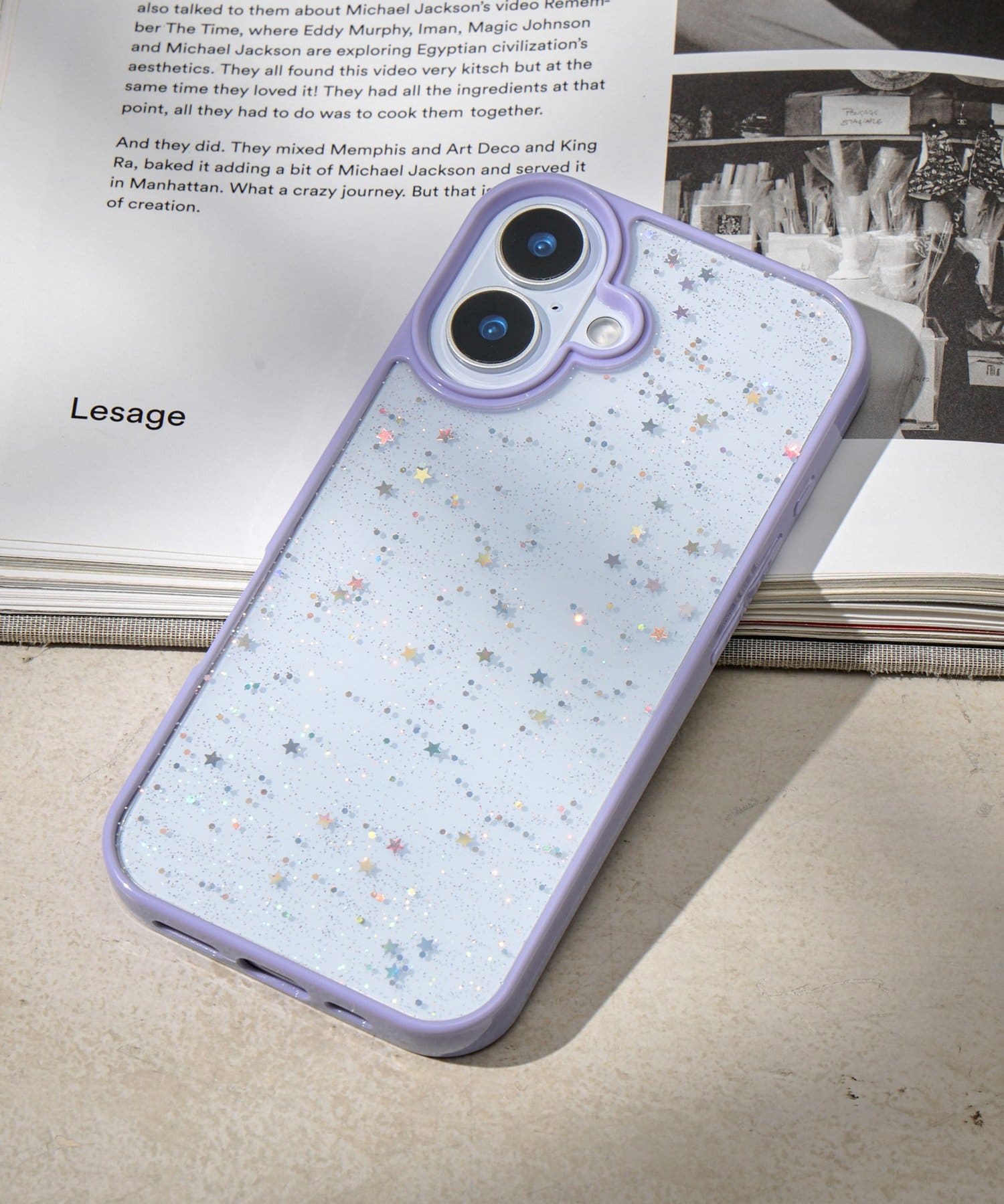 Lattice(ラティス) スターラメスマホケース(iPhone16)