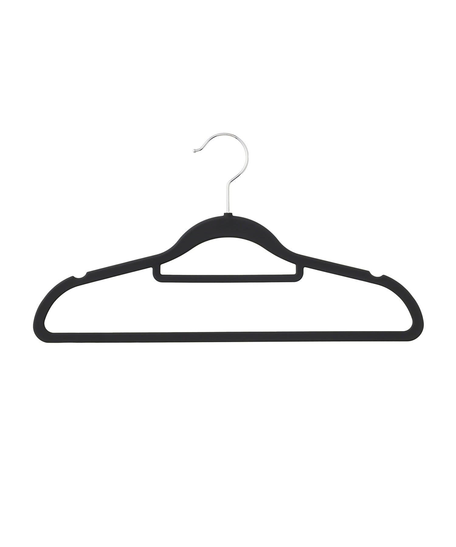 3COINS(スリーコインズ) 《すべりにくい》トップハンガー5本セット／MENS