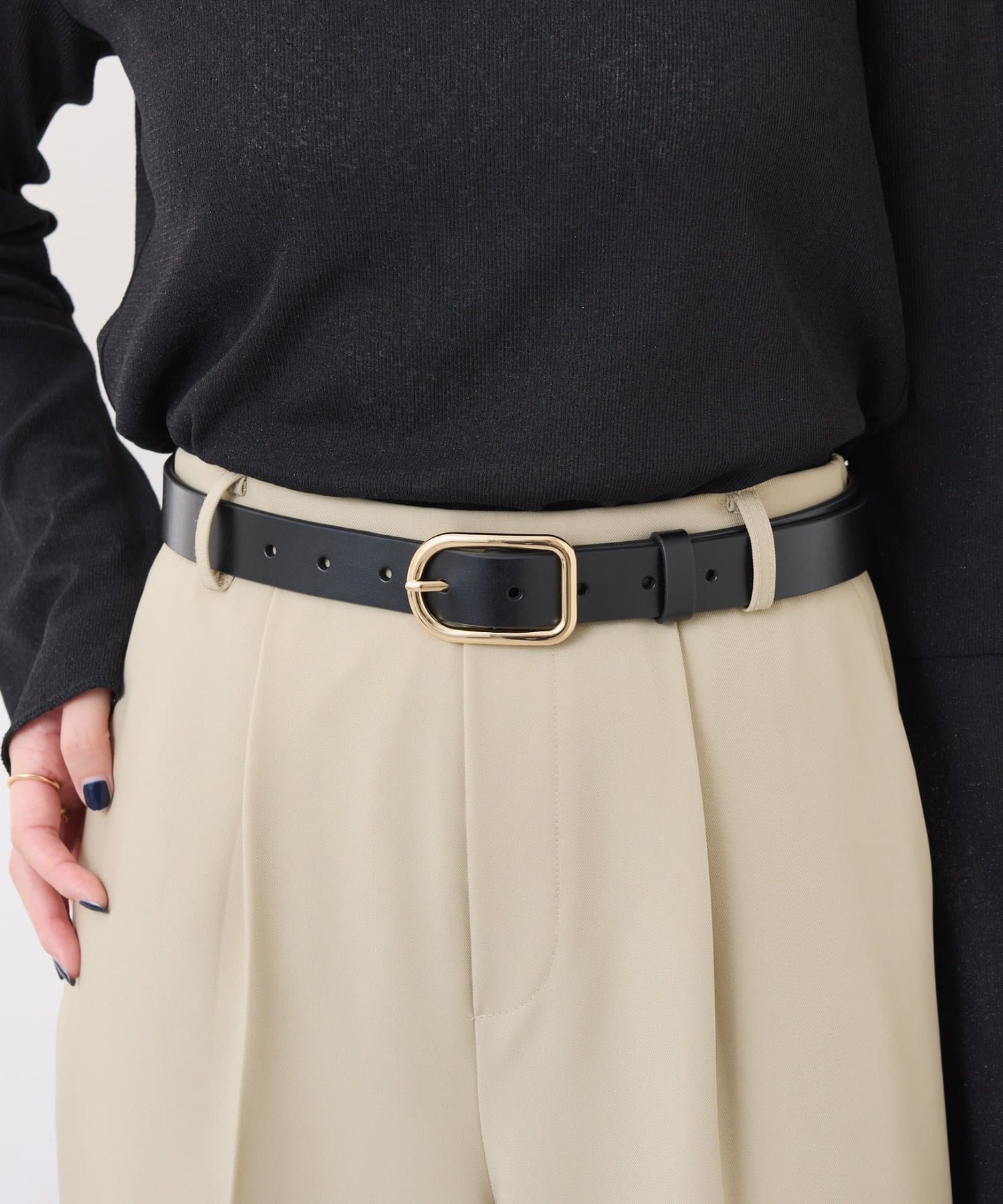 COLLAGE GALLARDAGALANTE(コラージュ ガリャルダガランテ) 【PAPILLONNER/パピヨネ】ゴールドバックルベルト