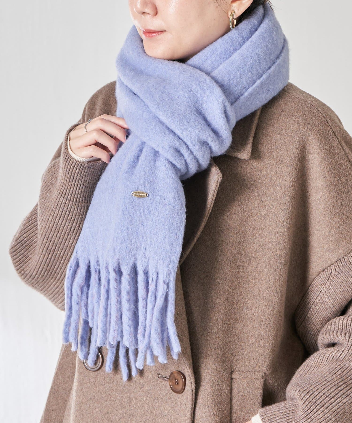 COLLAGE GALLARDAGALANTE(コラージュ ガリャルダガランテ) 【PAPILLONNER/パピヨネ】ブークレーマフラー