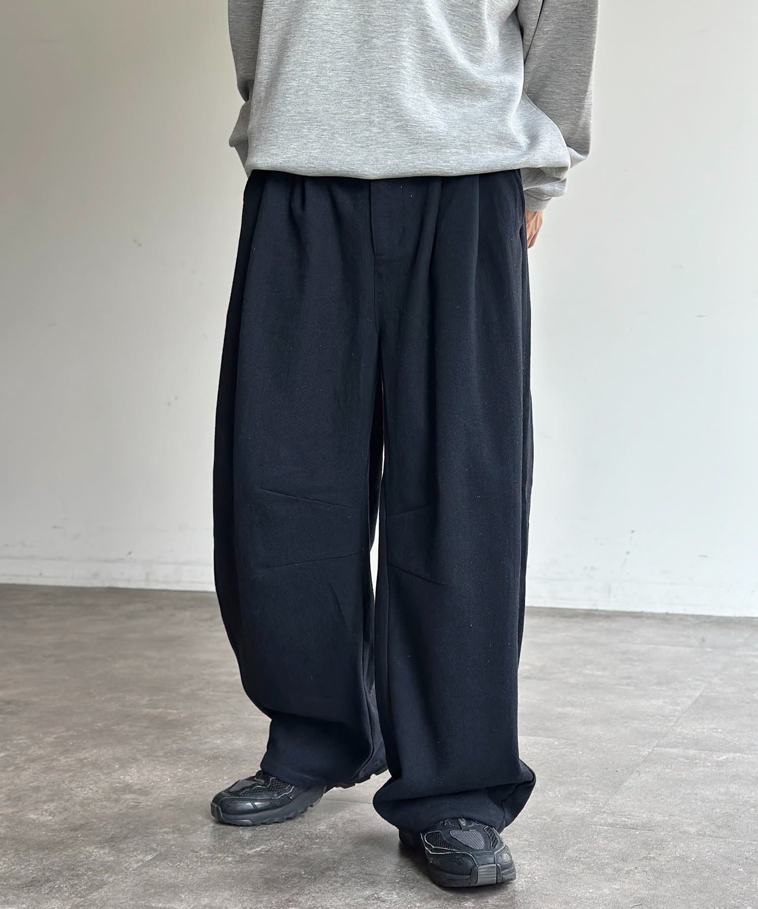 CPCM(シーピーシーエム) ヘリンボーンバレルスラックス