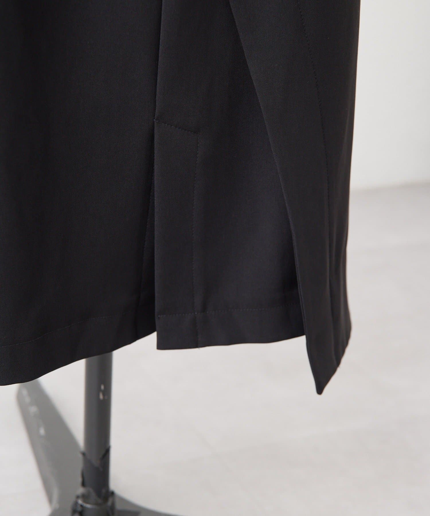 ear PAPILLONNER(イア パピヨネ) 《ウエスト総ゴム/アシメデザイン》カーブラインスカート【SUM1 STYLE】