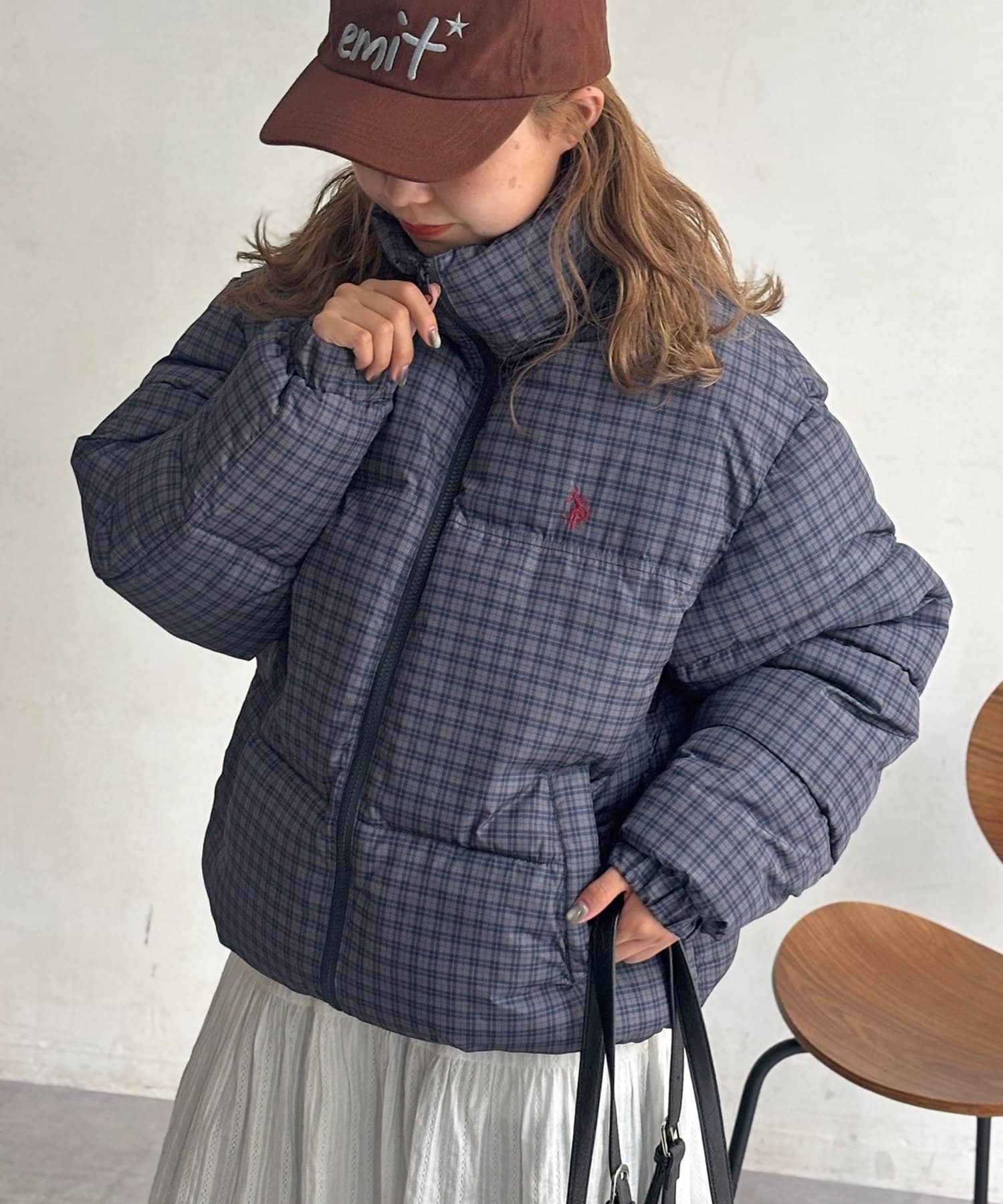CPCM(シーピーシーエム) 【U.S. POLO ASSN.】中綿スタンドブルゾン