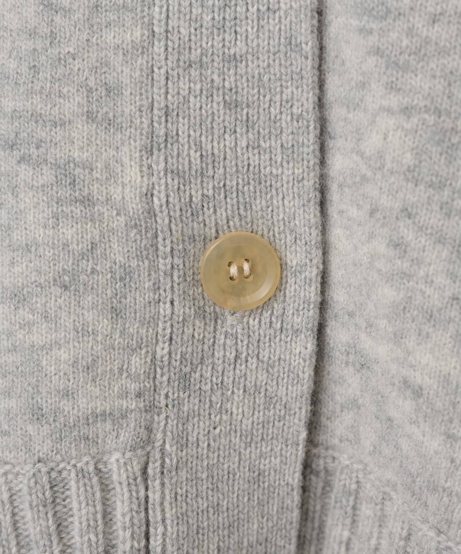 Whim Gazette(ウィム ガゼット) 【Drawing Numbers】接結ルーズVネックカーディガン