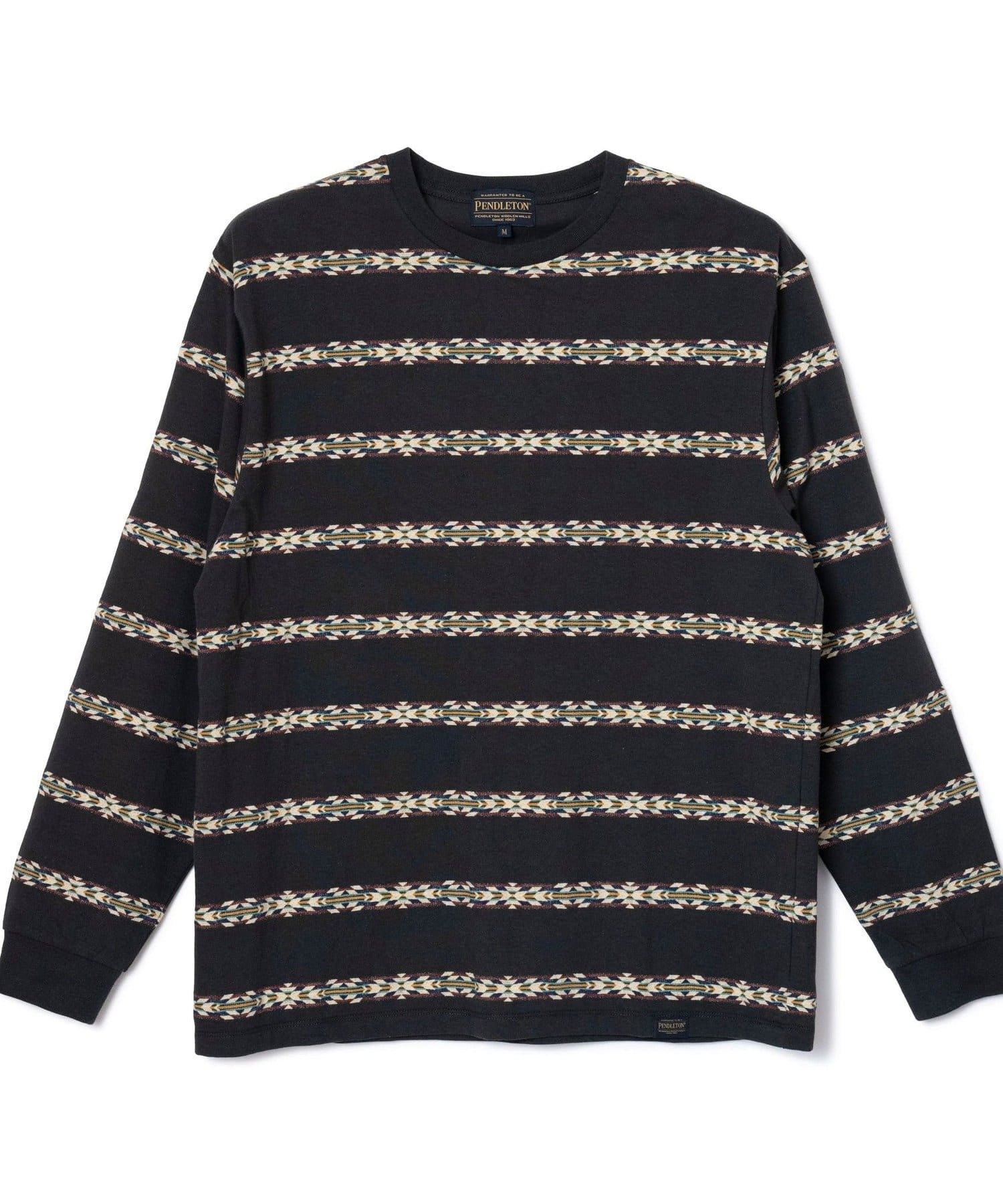 FREDY & GLOSTER(フレディ アンド グロスター) 【PENDLETON】Jacquard LS Tee ジャガードロンT