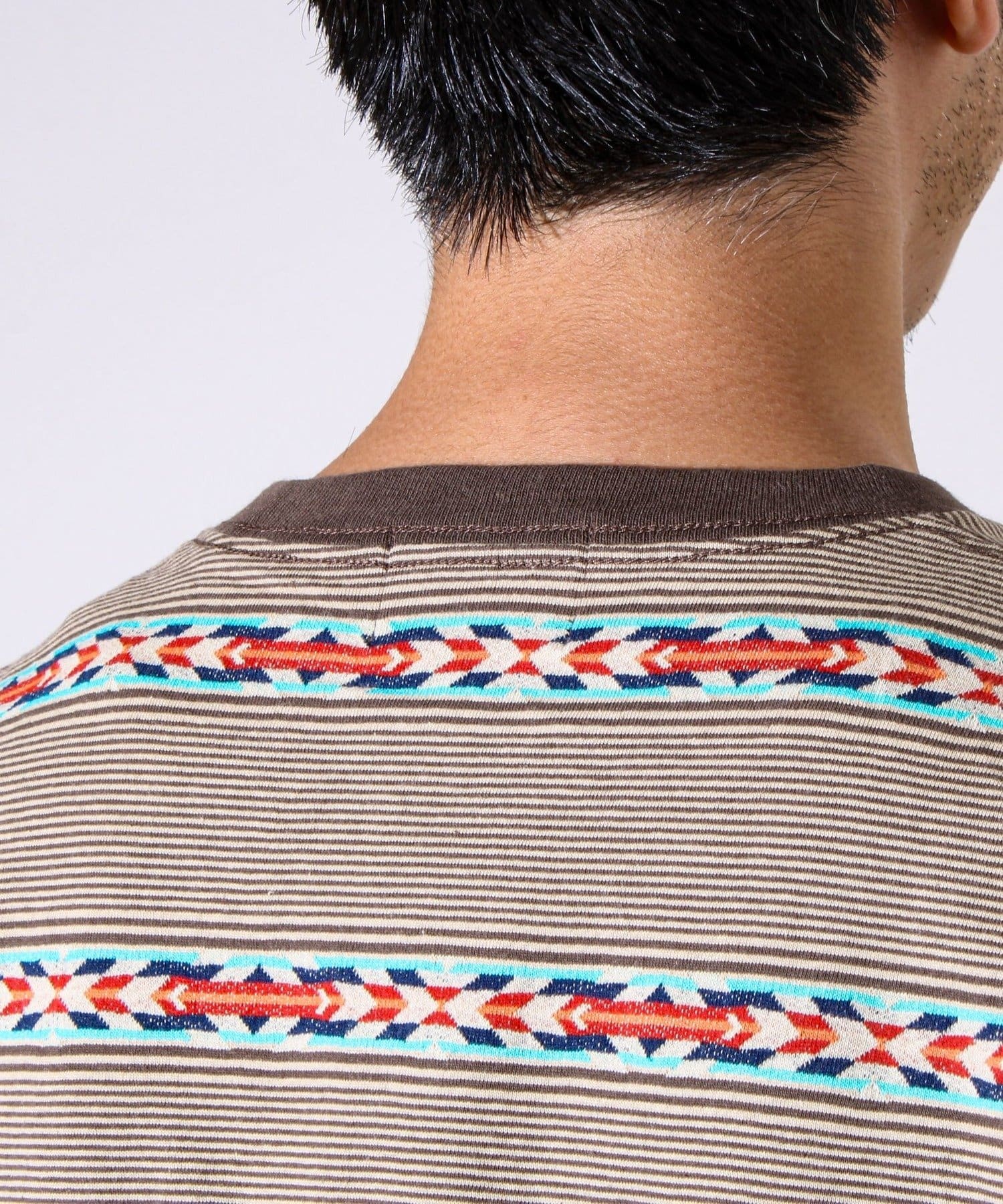 FREDY & GLOSTER(フレディ アンド グロスター) 【PENDLETON】Jacquard LS Tee ジャガードロンT