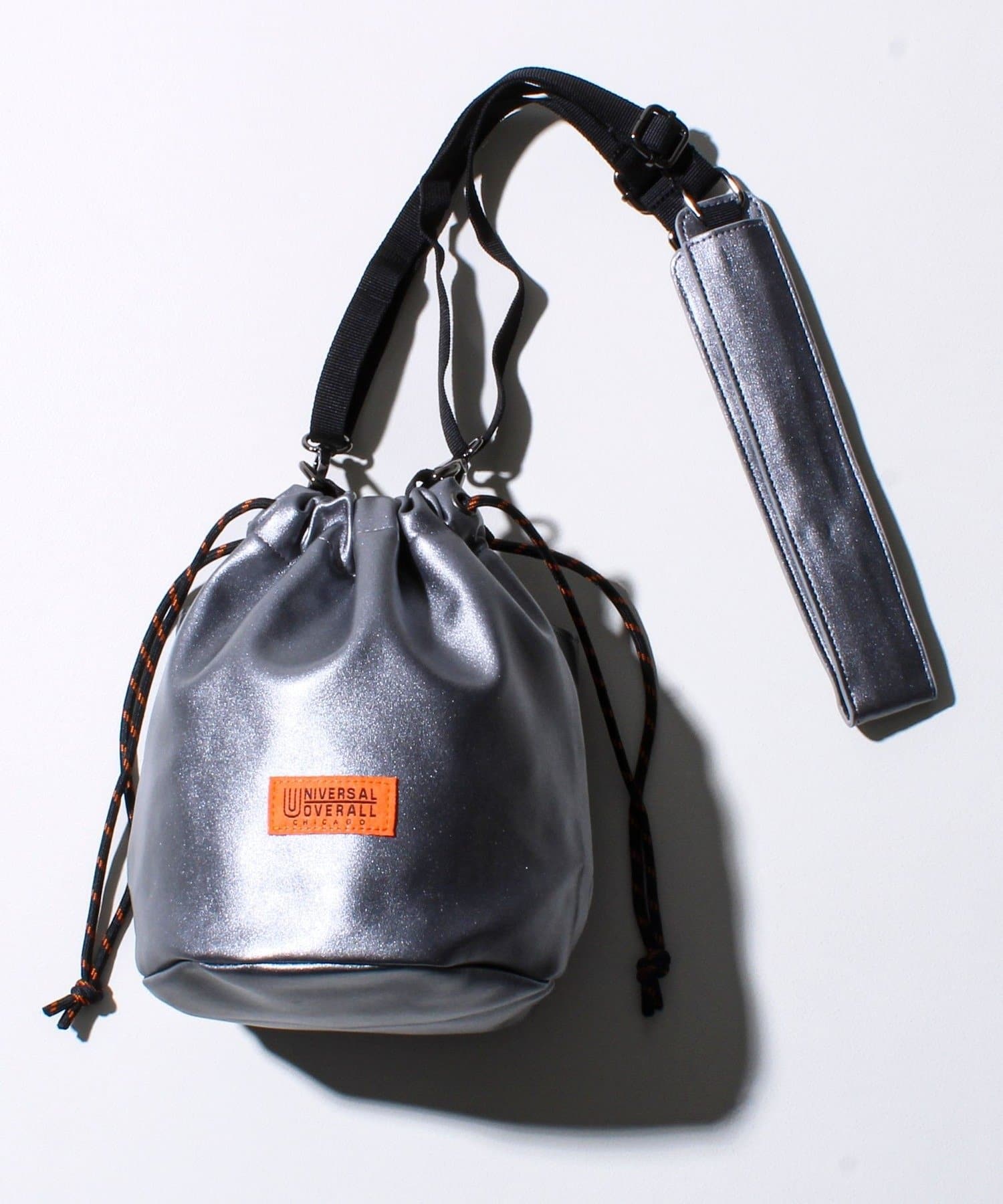 FREDY & GLOSTER(フレディ アンド グロスター) 【UNIVERSAL OVERALL】ECO レザー巾着 ショルダーバッグ