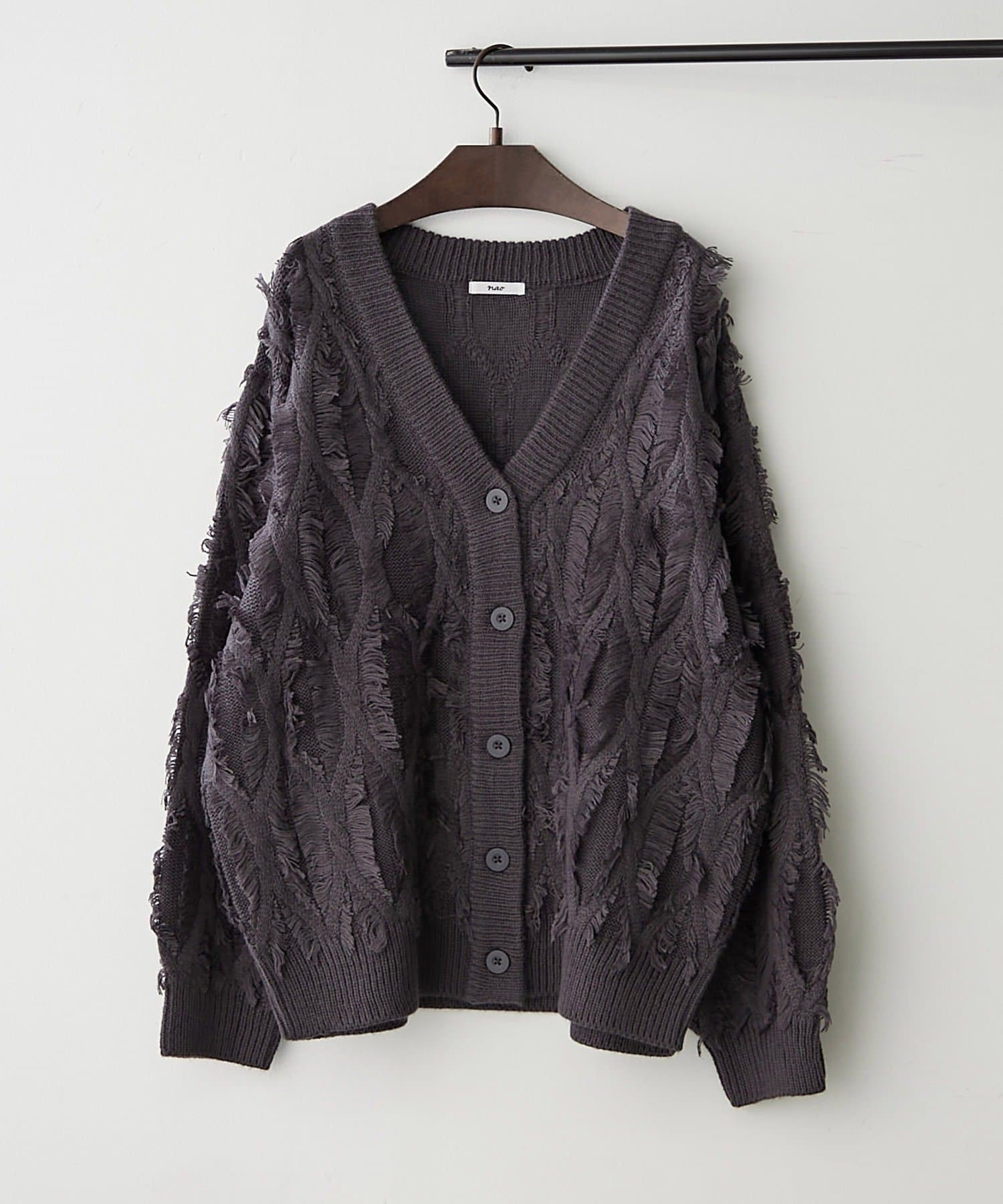 BLAMINK RESORT FF37G フリンジ Vネック カーディガン BLAMINK RESORT FF37G フリンジ Vネック カーディガン - メルカリ