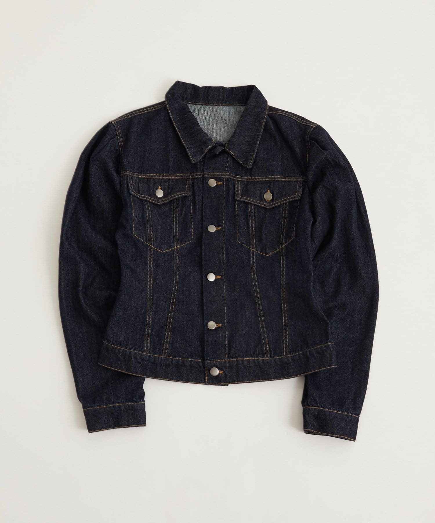 WHO’S WHO gallery(フーズフーギャラリー) PUFF SLEEVE DENIM JACKET