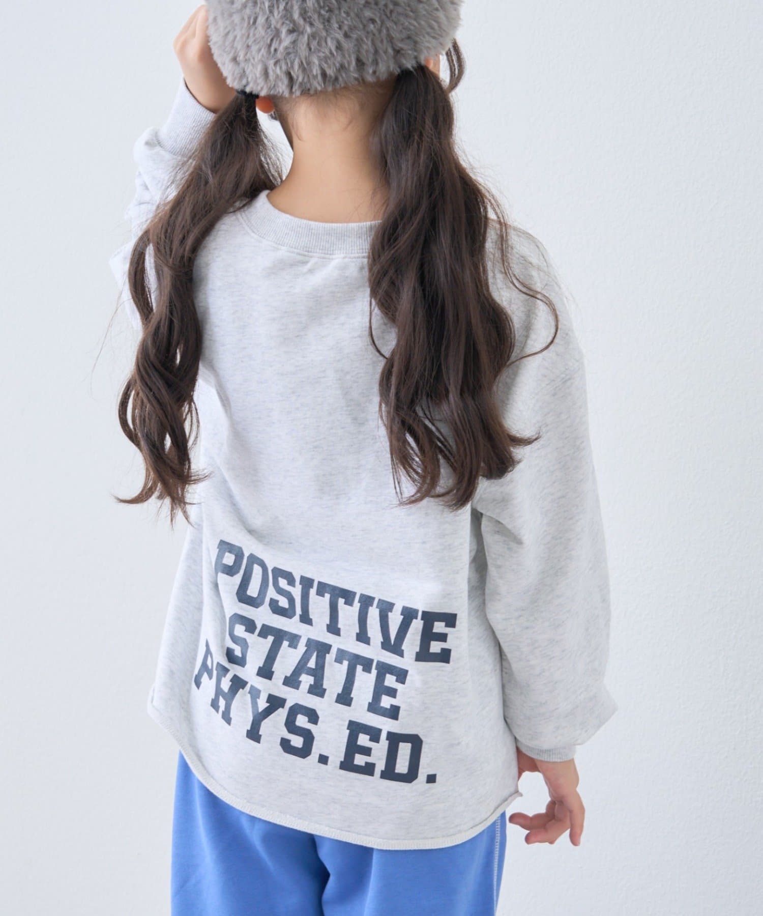 CIAOPANIC TYPY(チャオパニックティピー) 【WEB限定】【KIDS】ピグメント加工ロゴポイントスウェット