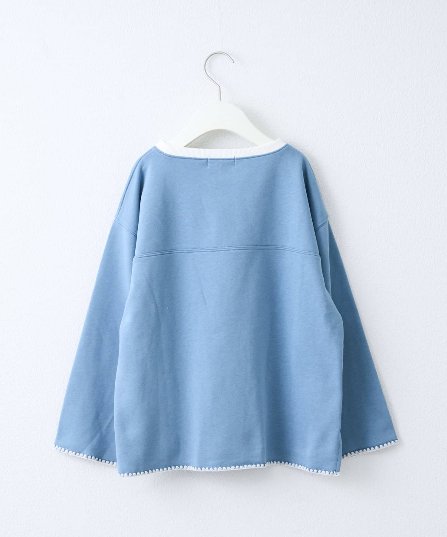 CIAOPANIC TYPY(チャオパニックティピー) 【WEB限定】【KIDS】ハマグリステッチ配色スウェット