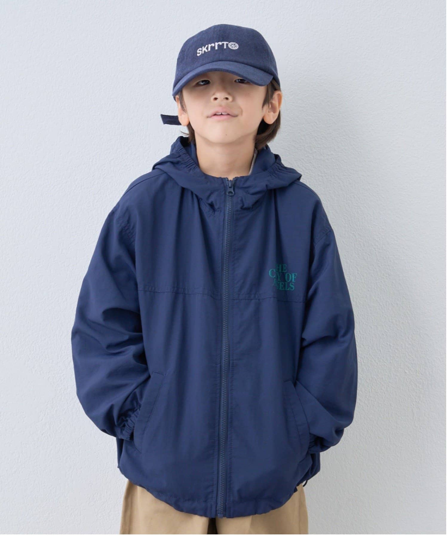 CIAOPANIC TYPY(チャオパニックティピー) 【KIDS】バック刺繍フードマウンテンパーカー
