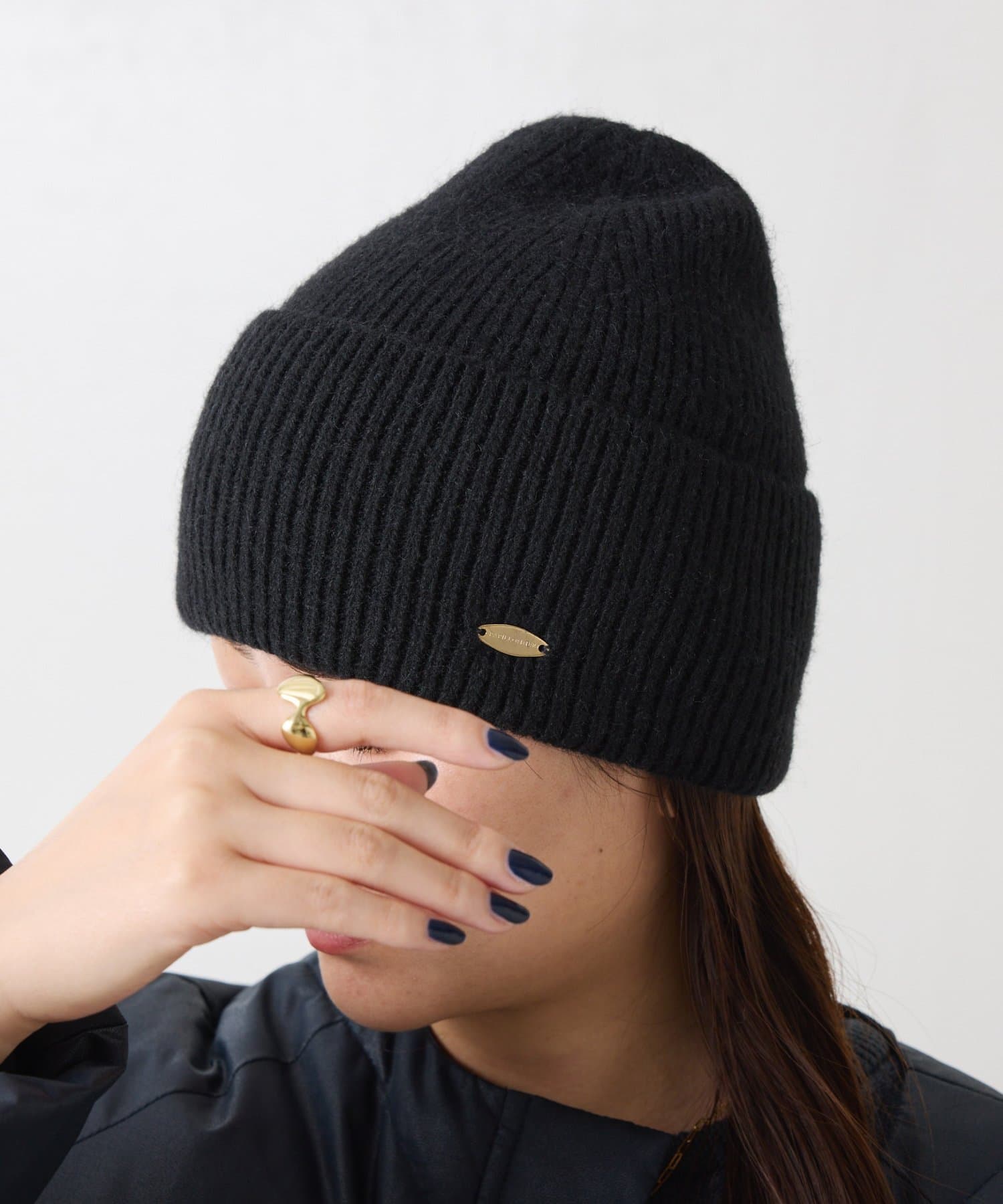 COLLAGE GALLARDAGALANTE(コラージュ ガリャルダガランテ) 【PAPILLONNER/パピヨネ】フカオリニット帽