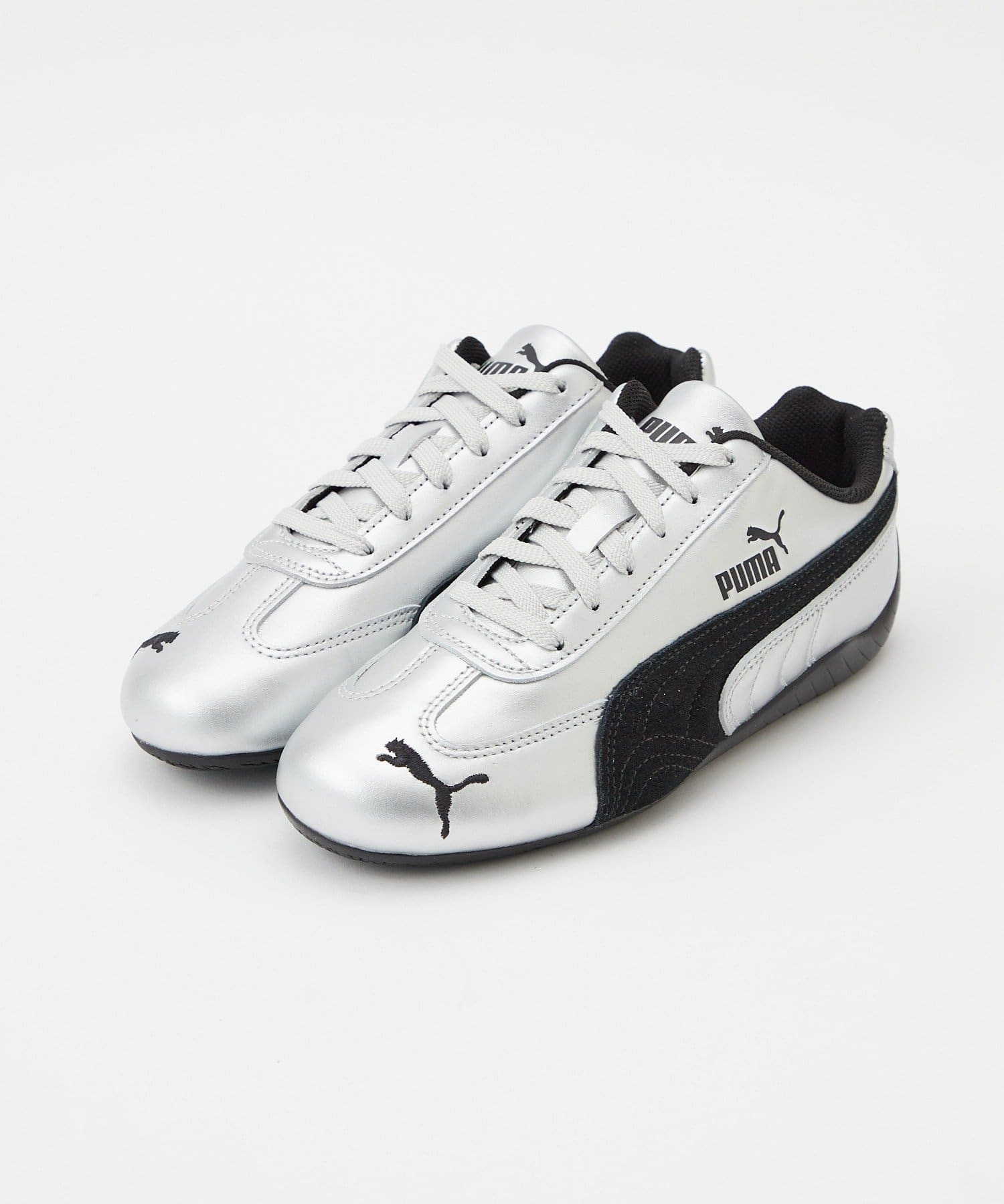 CIAOPANIC(チャオパニック) 【PUMA/プーマ】ユニセックス スピードキャット メタリック スニーカー