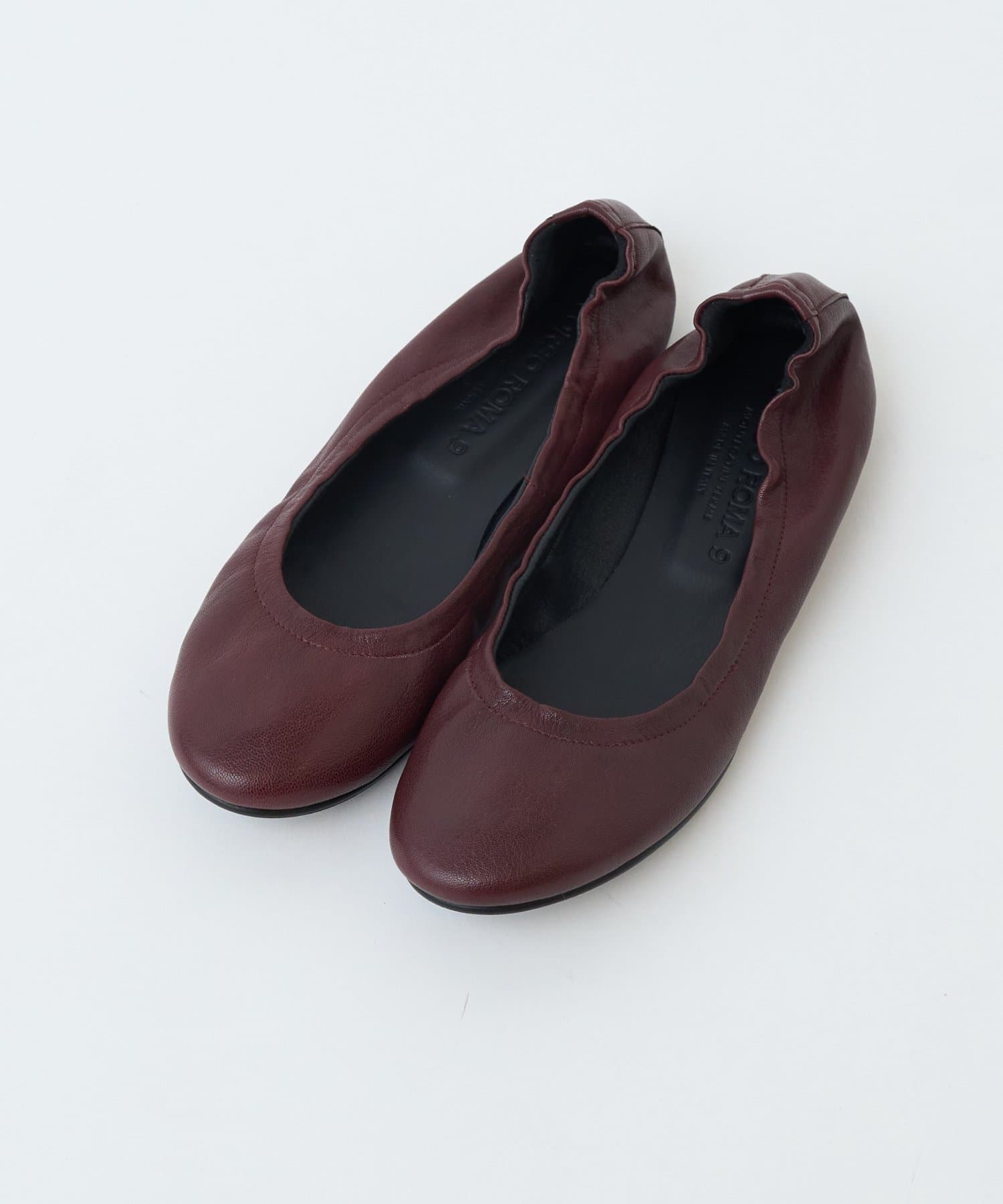 BEARDSLEY(ビアズリー) 《CORSO ROMA 9》レザーフラットシューズ