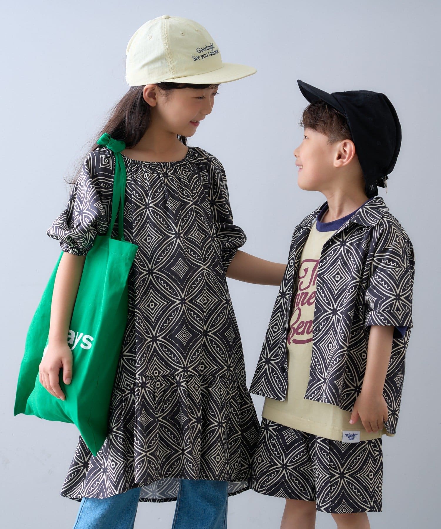 CIAOPANIC TYPY】【KIDS】アフリカンバティック柄ショーツ