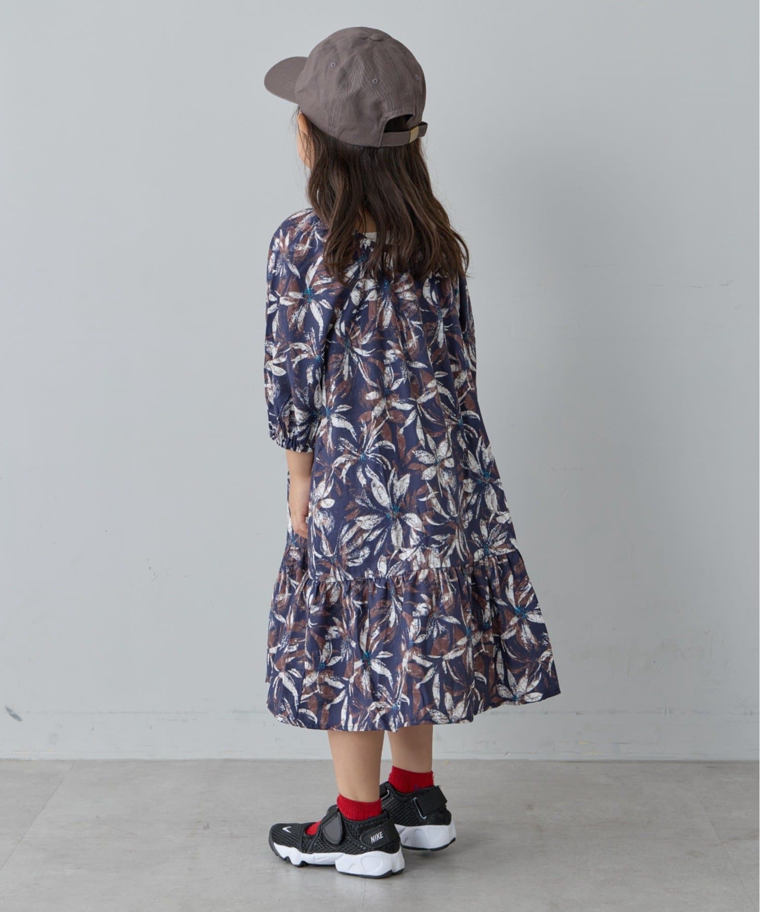 CIAOPANIC TYPY】【KIDS】アフリカンバティック柄ワンピース