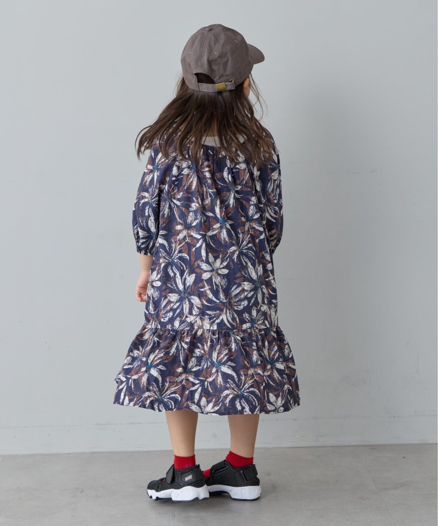 CIAOPANIC TYPY】【KIDS】アフリカンバティック柄ワンピース