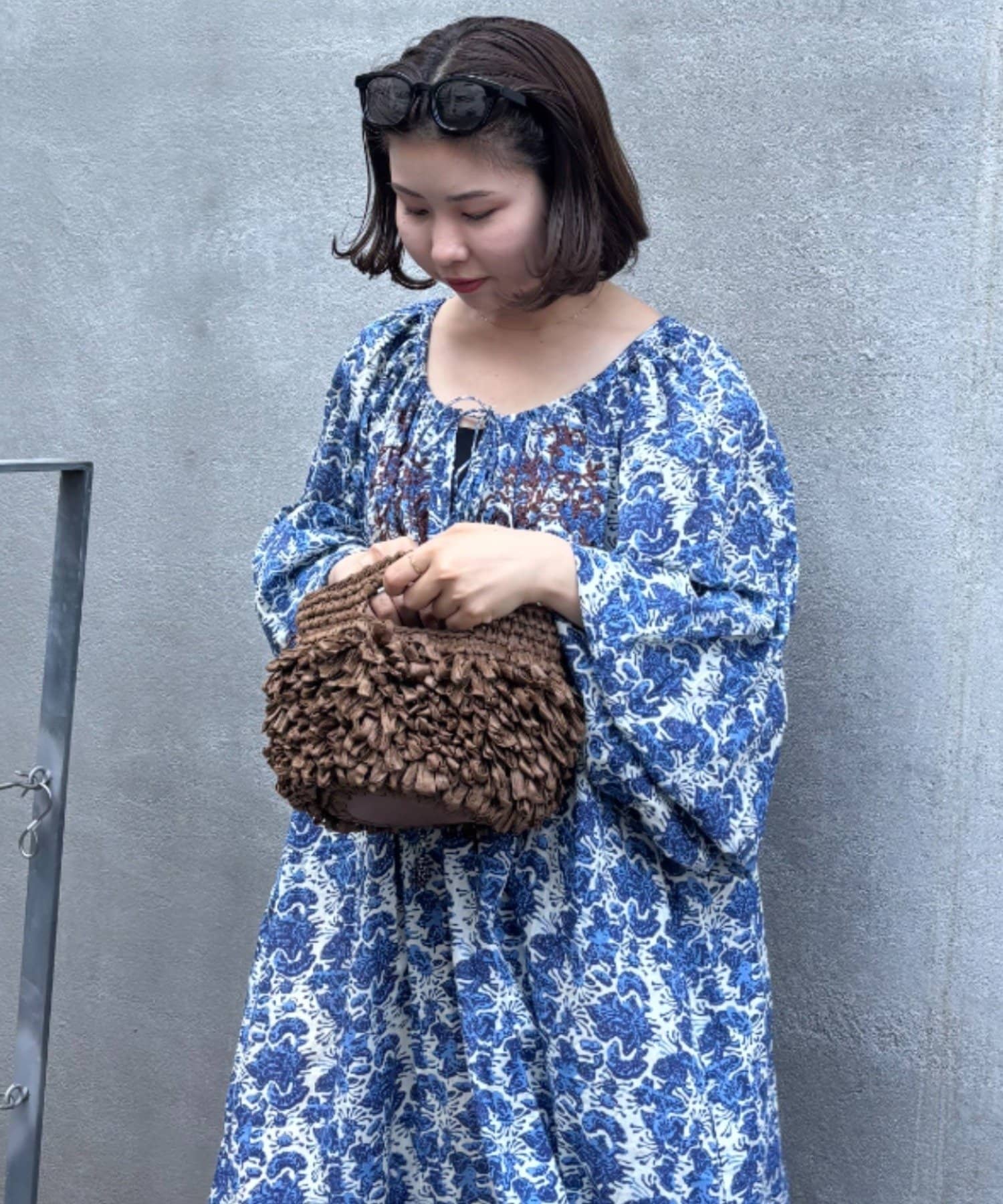 OUTLET(アウトレット) 【CIAOPANIC TYPY】【Aguni】ペーパーフリンジBAG