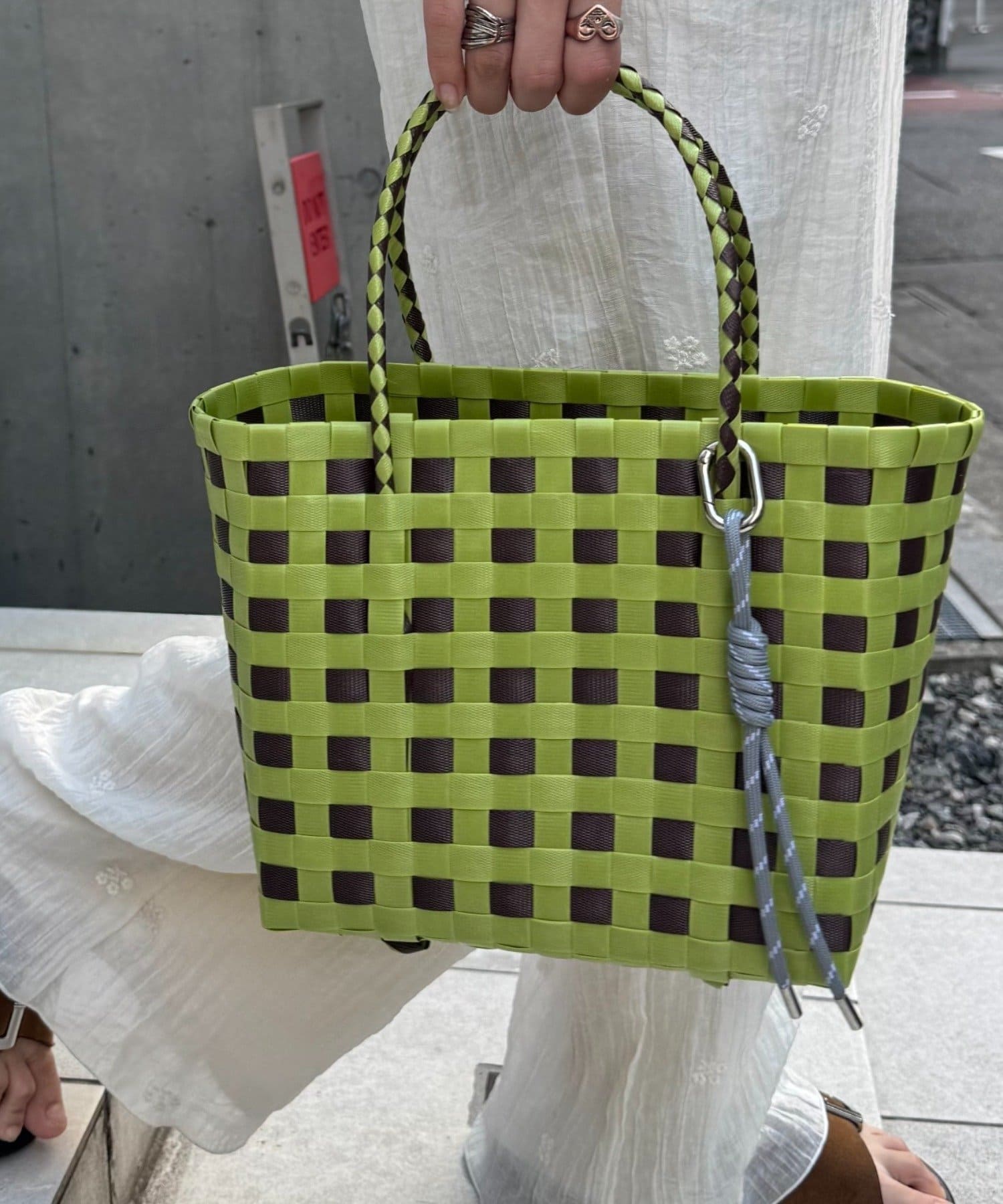 CIAOPANIC TYPY】【Aguni】チャーム付きメルカドBAG | OUTLET