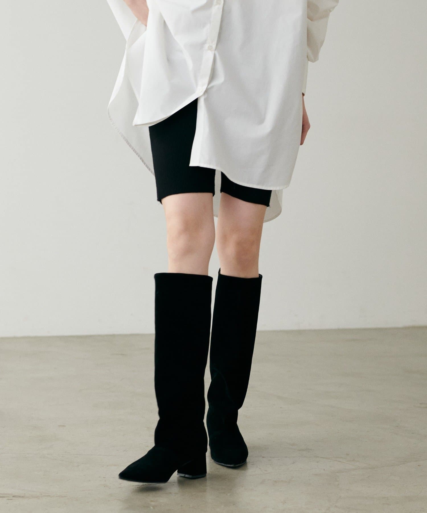LARUTA(ラルータ) ワイドシャフトロングブーツ