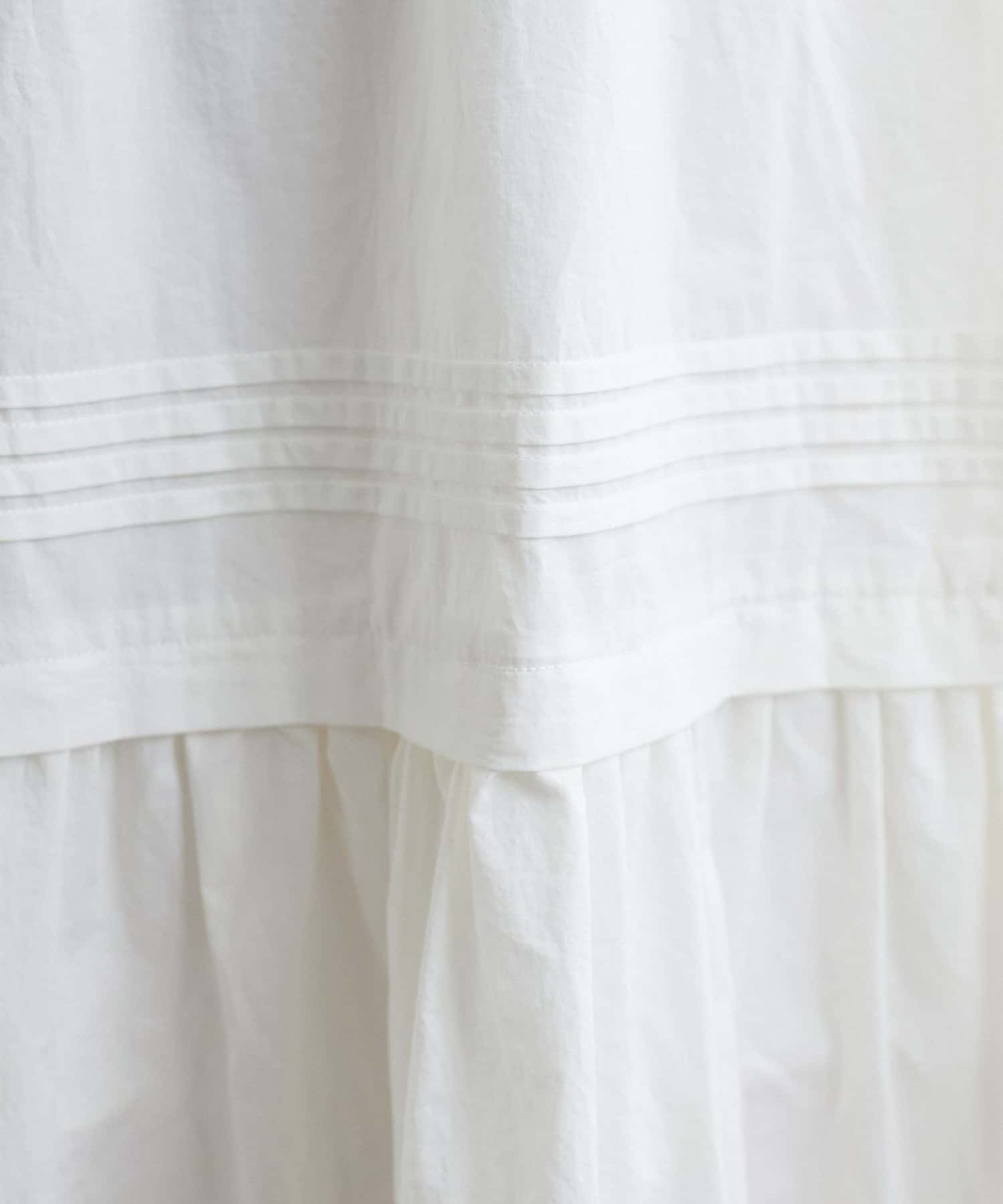 DISCOAT(ディスコート) 【コーデを格上げ】タックフレアスカート