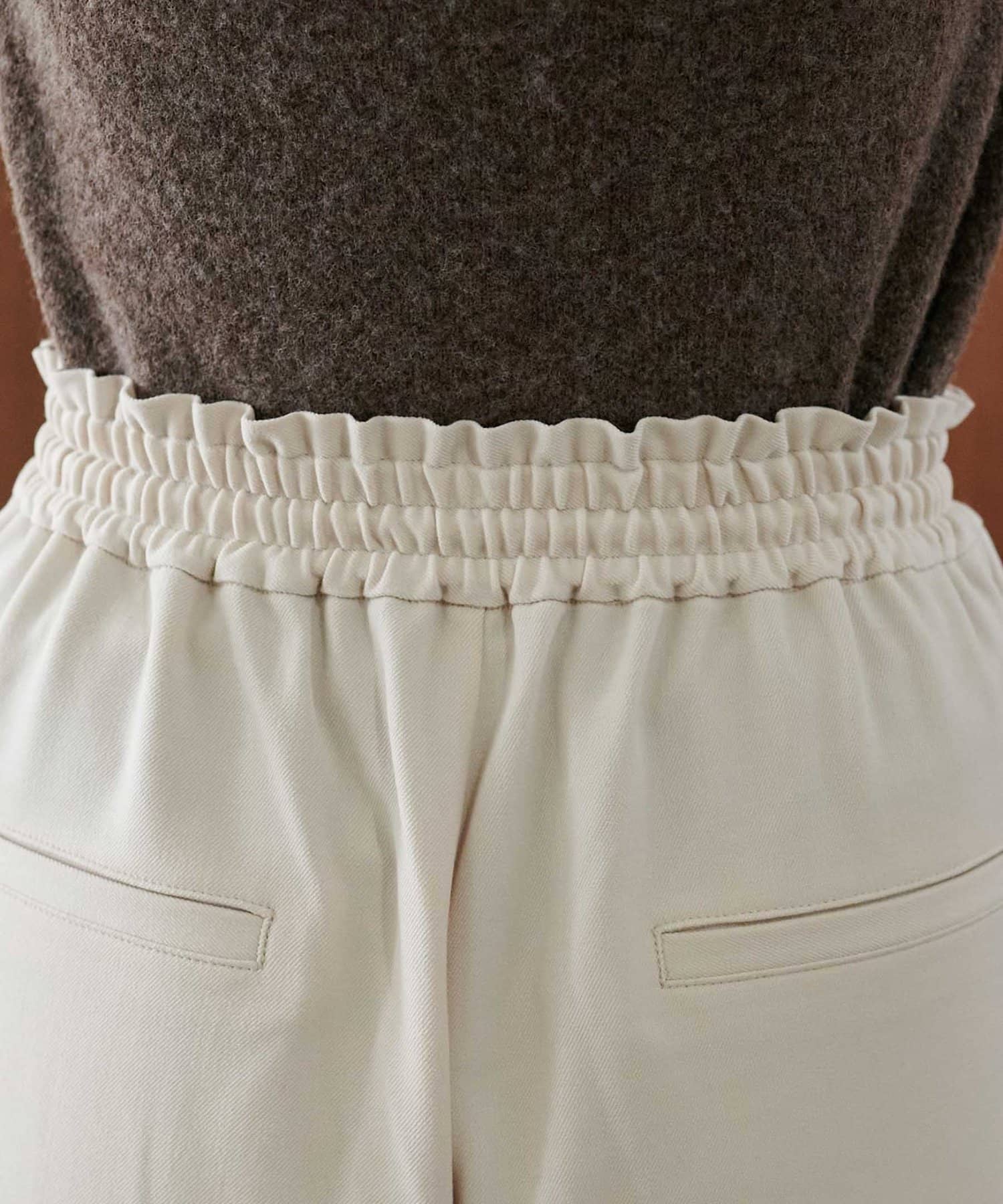 DISCOAT(ディスコート) 【新素材!冬もマイナス3キロ見え】あったかトロミイージーパンツ《WEB限定カラーあり》