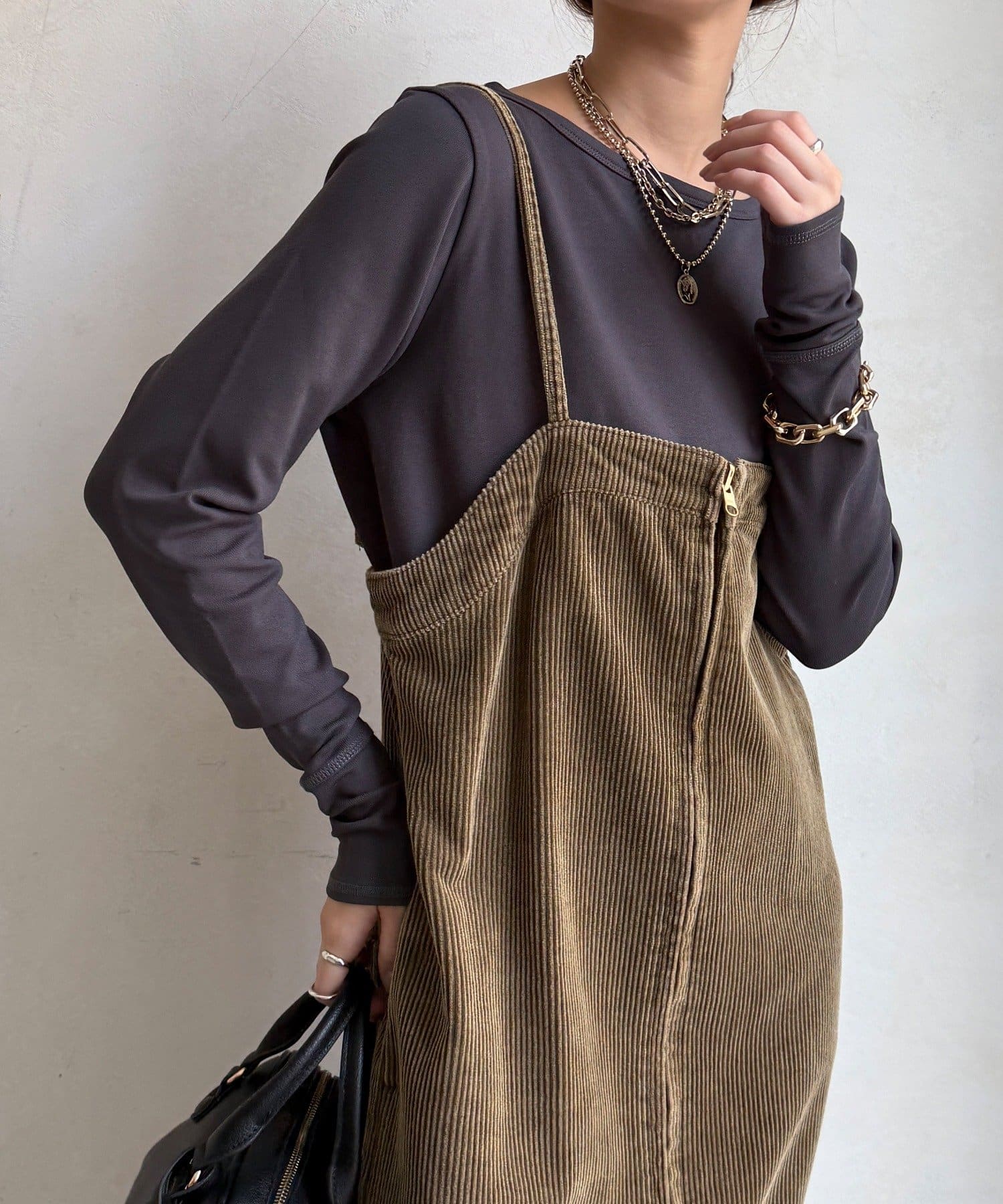 DOUDOU(ドゥドゥ) 【WEB限定】ウォームロンTEE