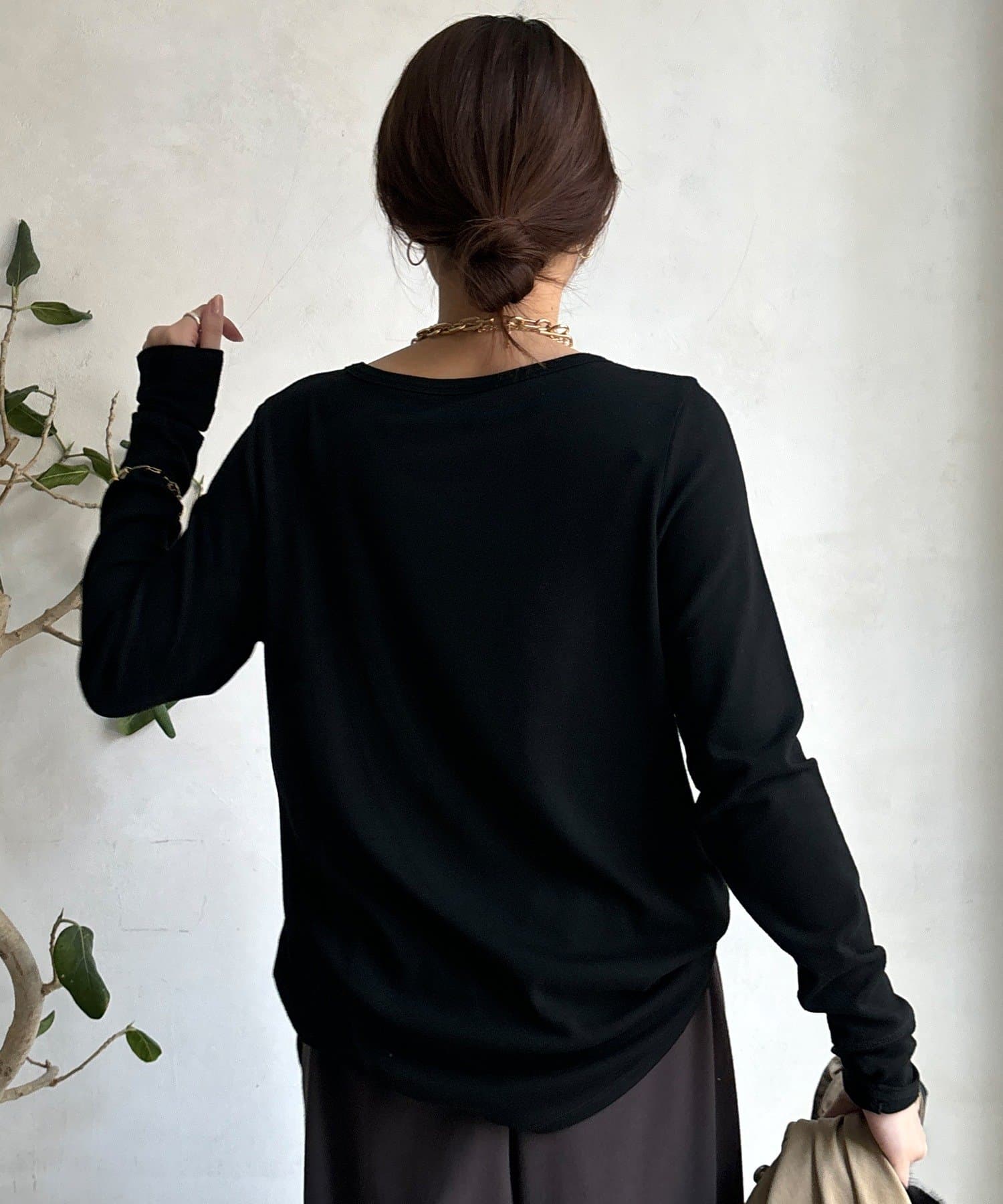 DOUDOU(ドゥドゥ) 【WEB限定】ウォームロンTEE