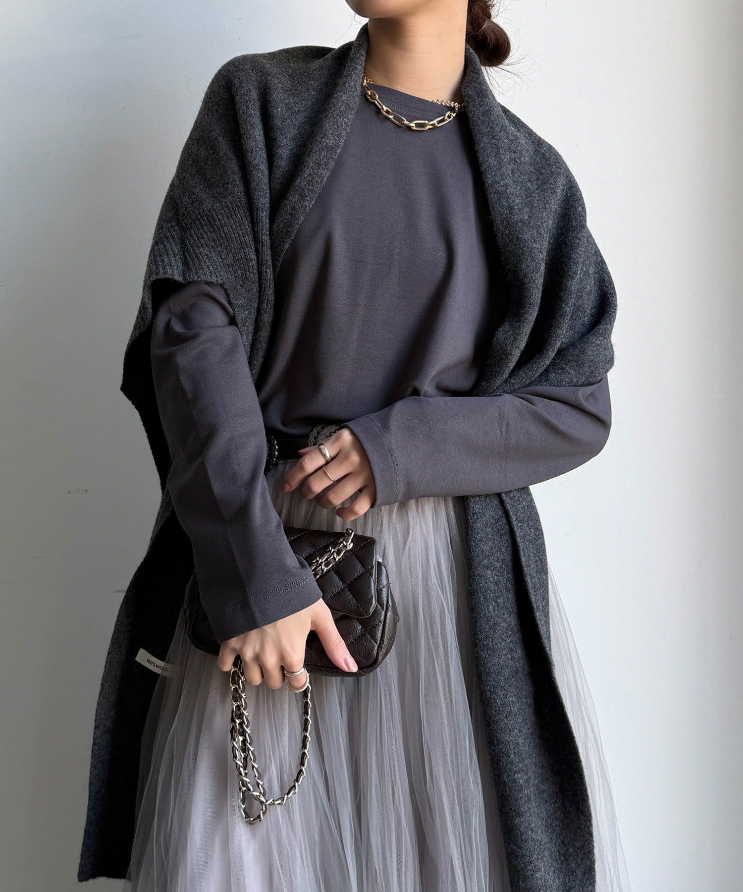 DOUDOU(ドゥドゥ) 【WEB限定】ウォームルーズロンTEE