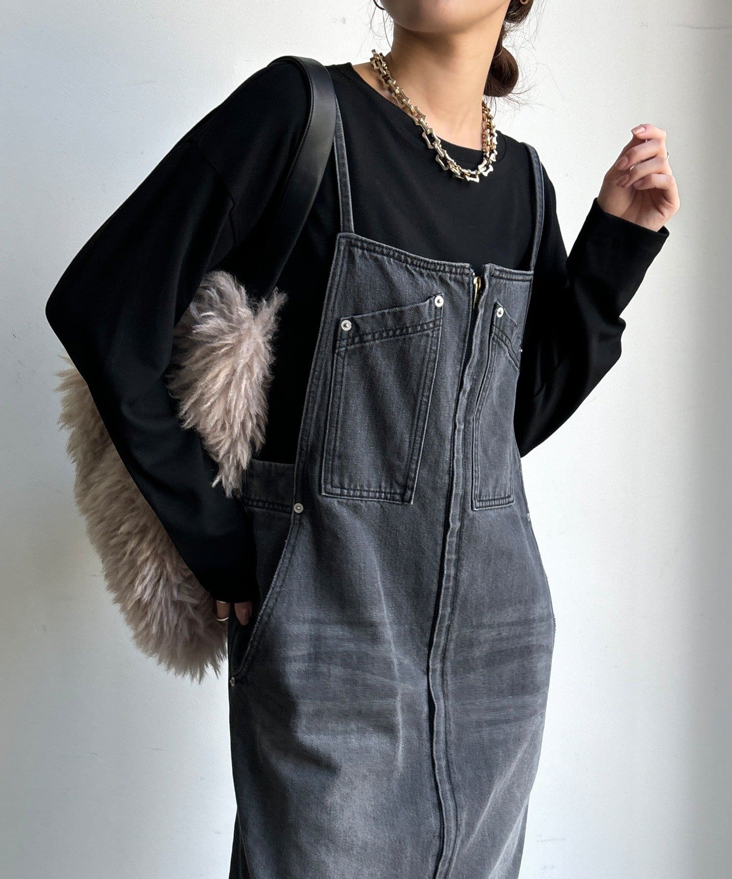 DOUDOU(ドゥドゥ) 【WEB限定】ウォームルーズロンTEE